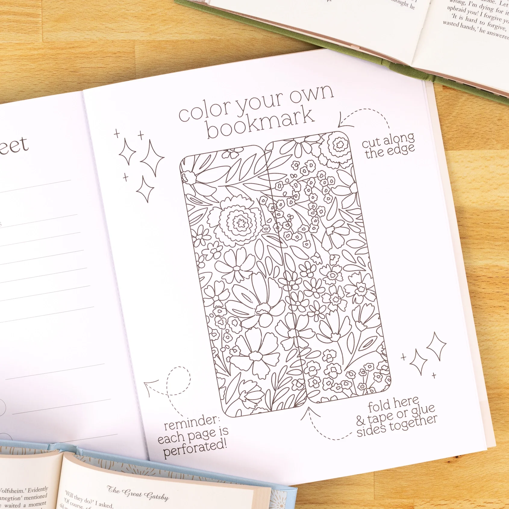 All Booked Up Coloring Book - Image 4