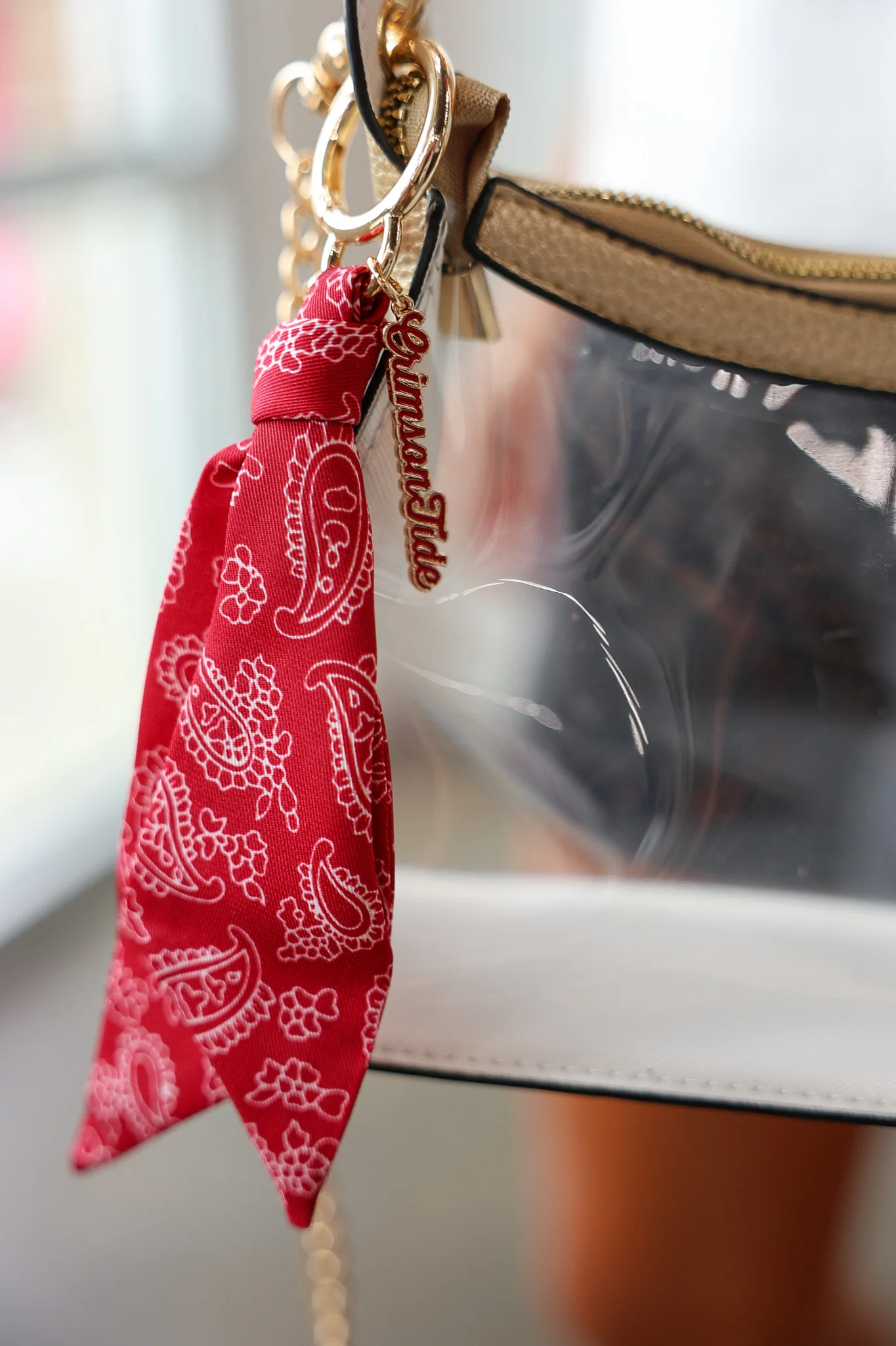 Bandana Bag Charm - Alabama - Image 3