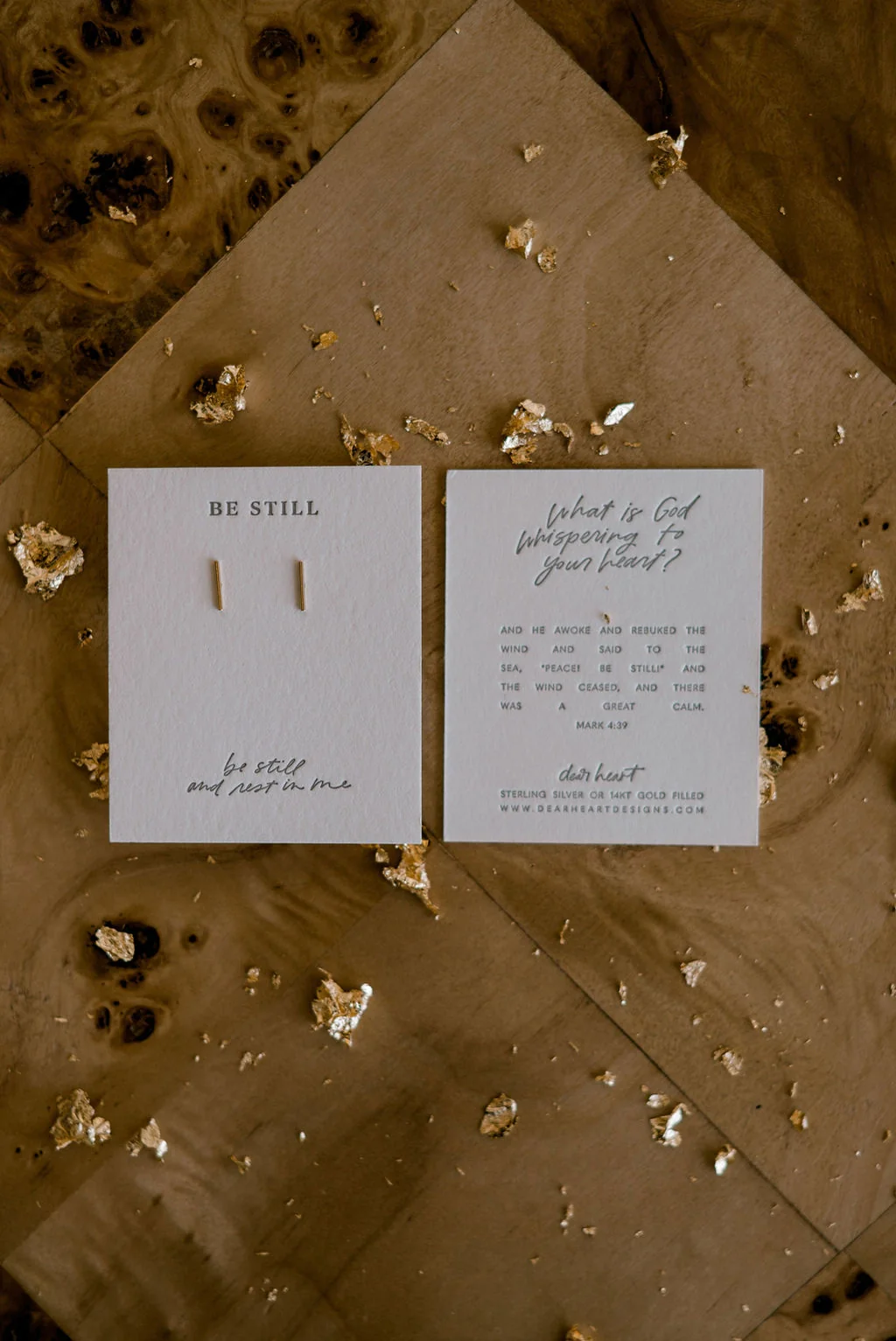Be Still Earring Studs - Image 2