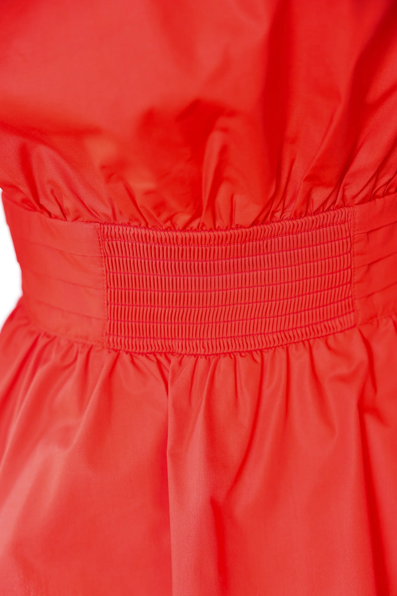 Bow Front Top - Red - Image 3