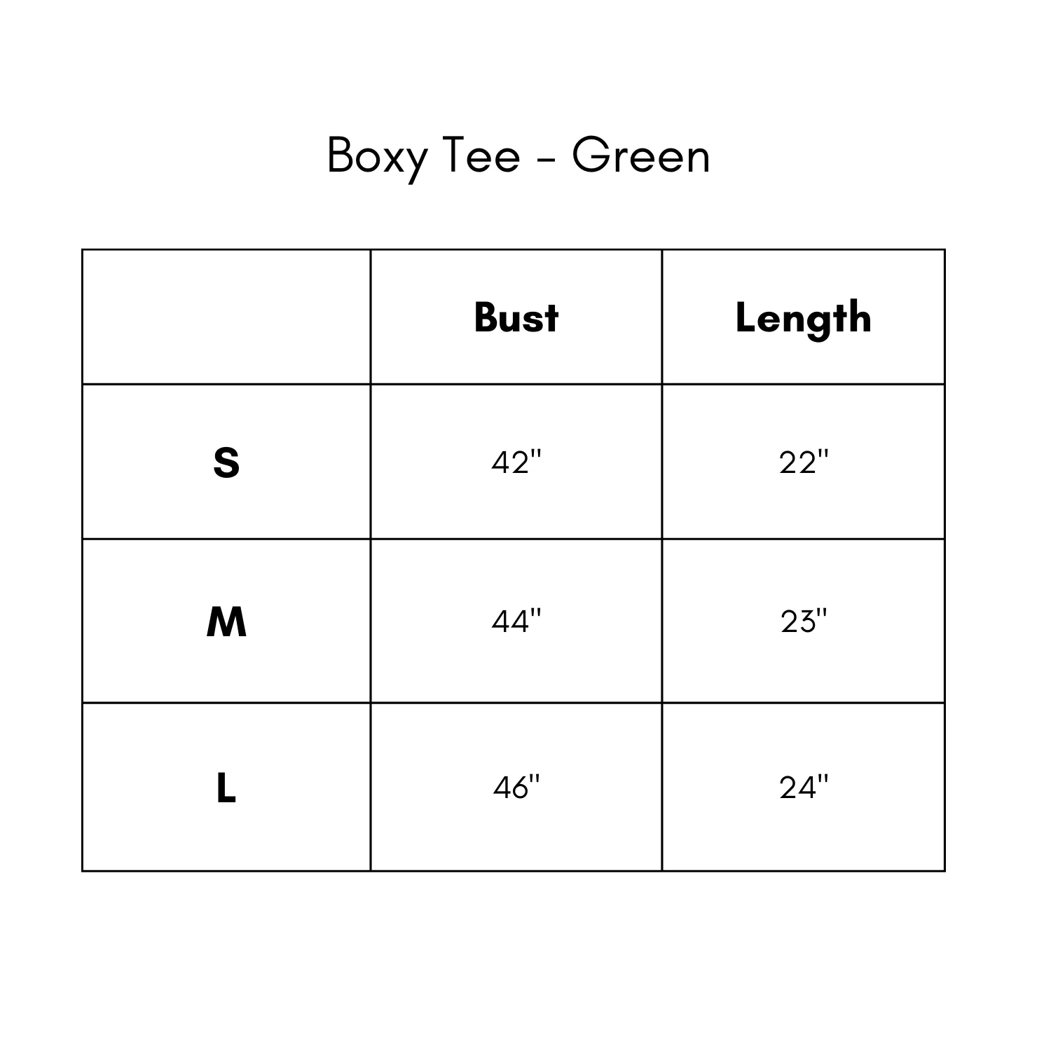 Boxy Tee - Green - Image 10