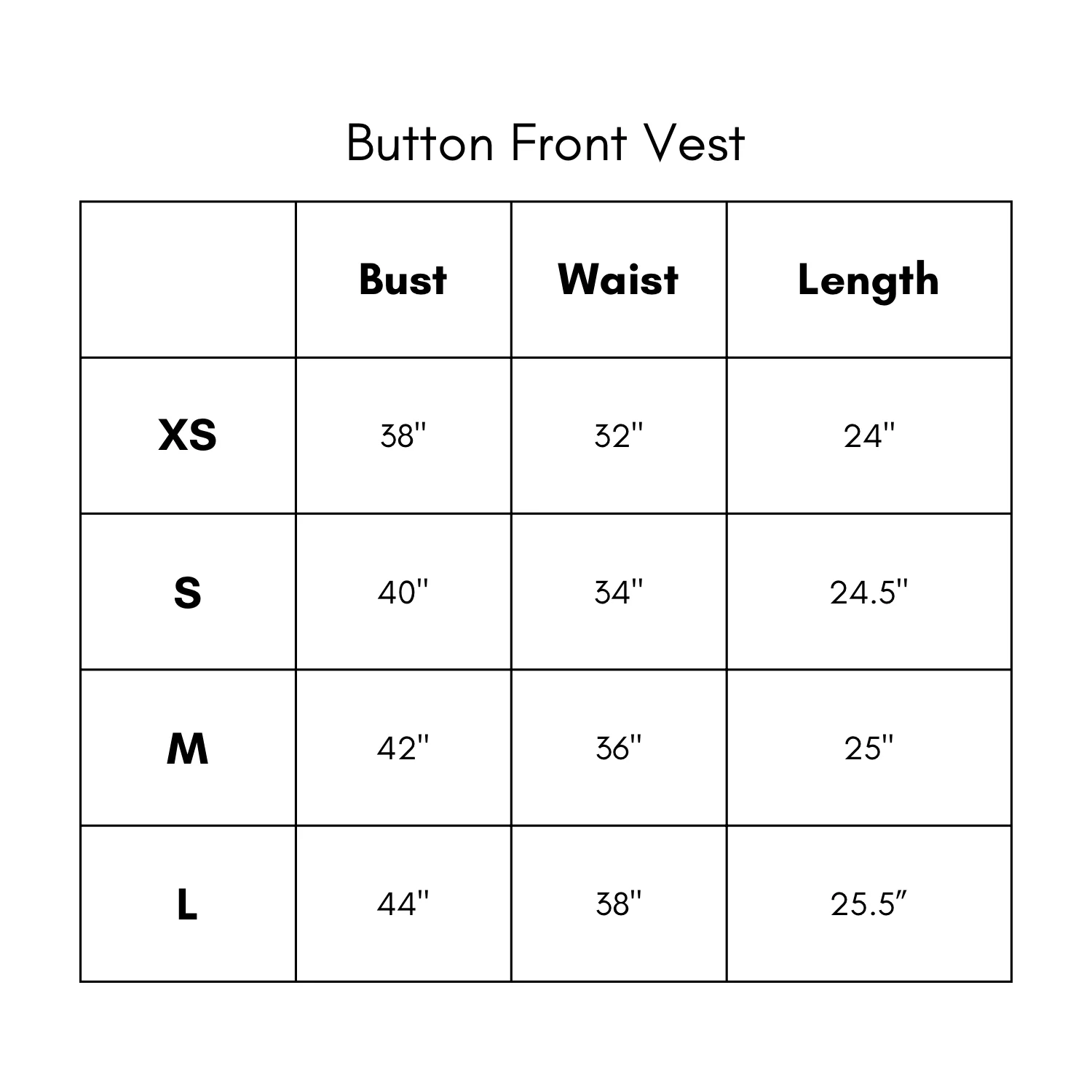 Button Front Vest - White - Image 9