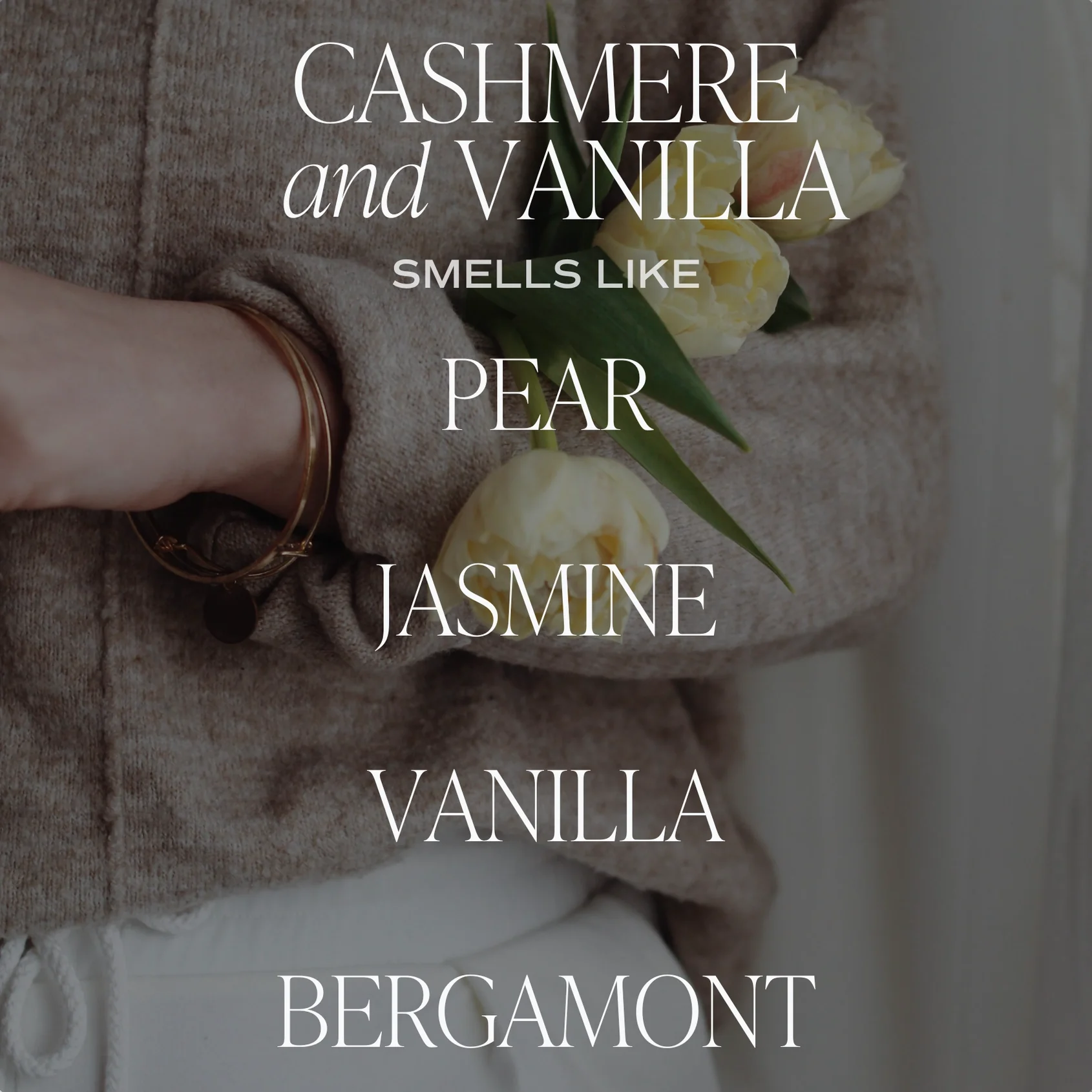 Cashmere and Vanilla 12 oz Candle - Image 3