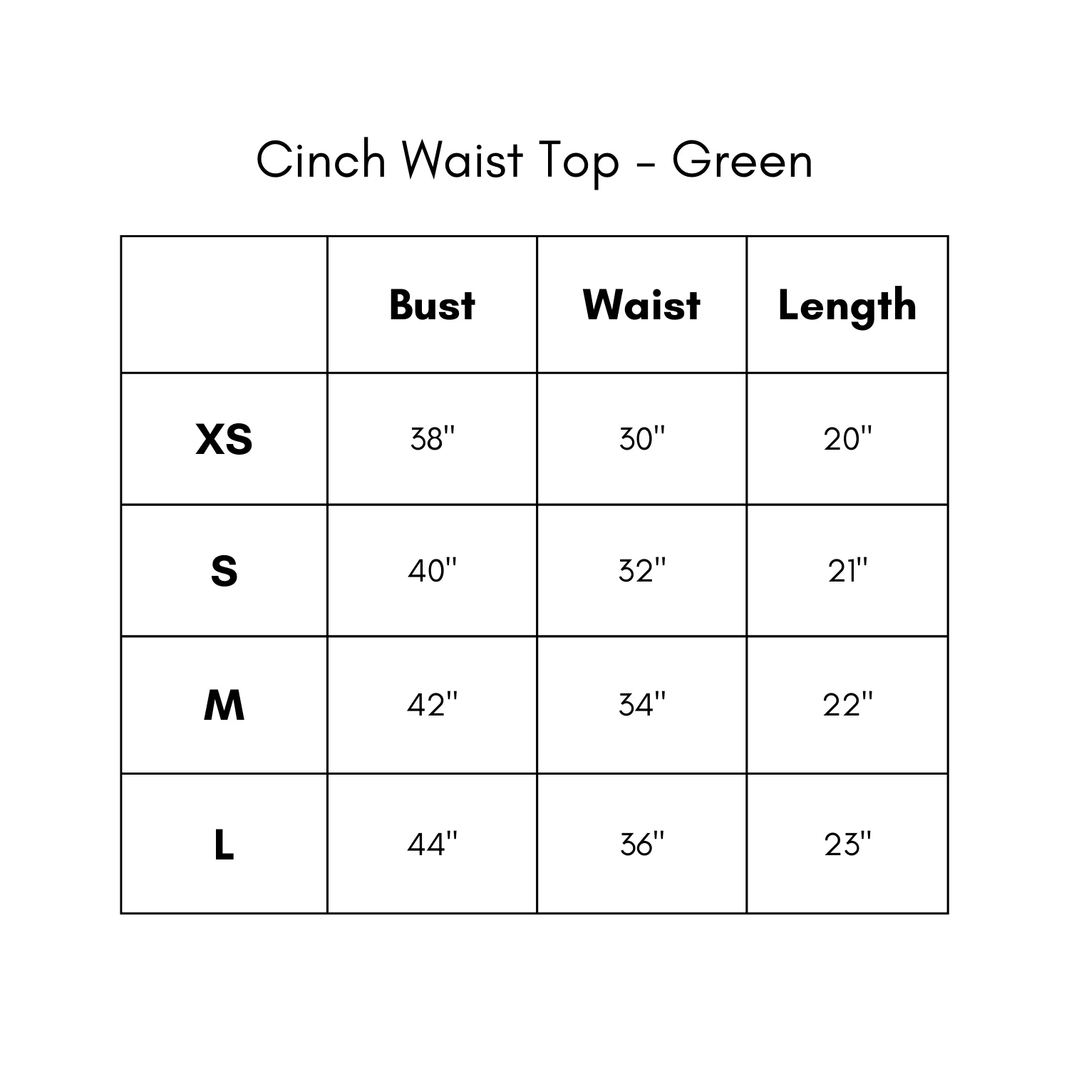 Cinch Waist Top - Green - Image 9