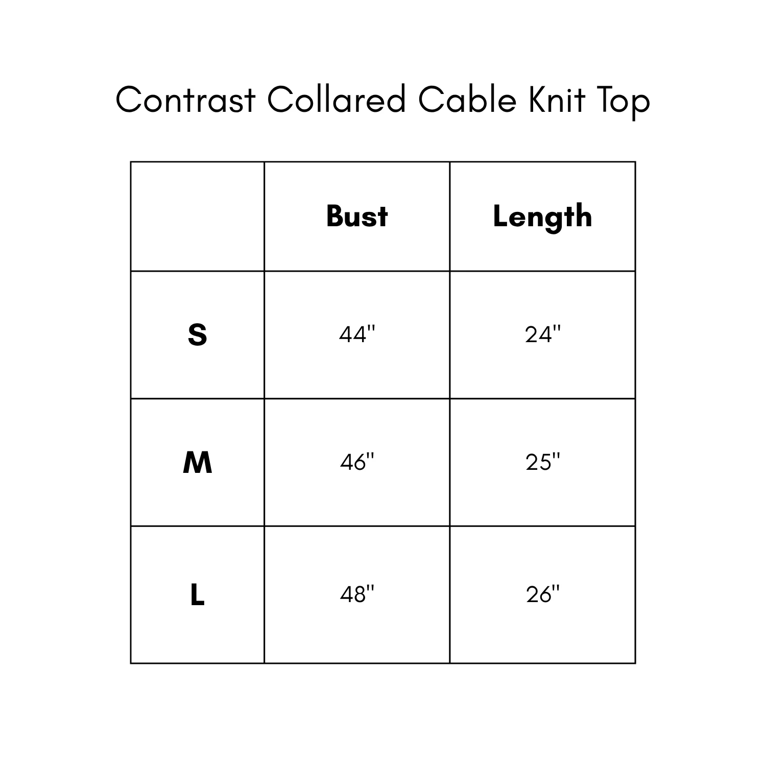 Contrast Collared Cable Knit Top - Image 9