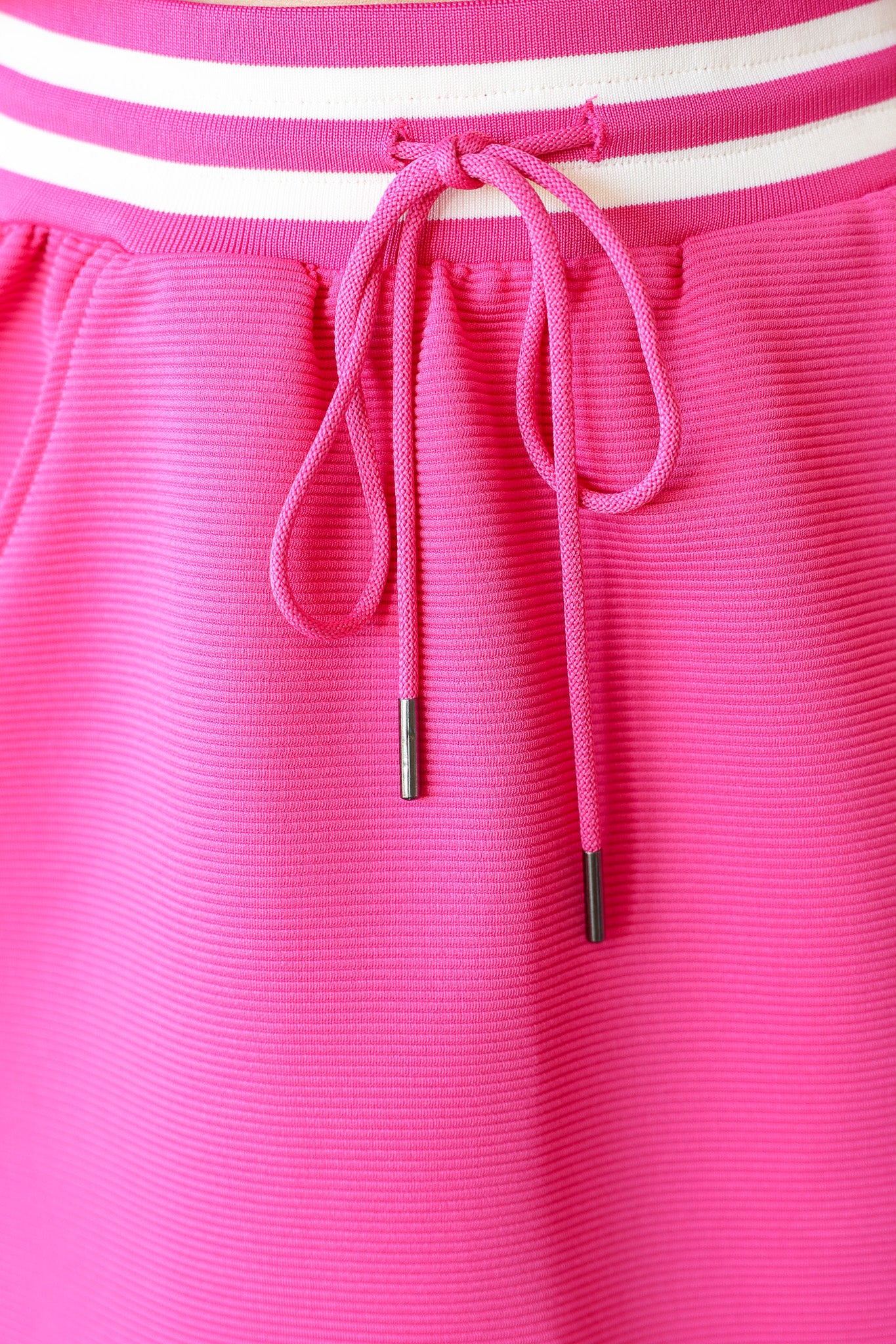 Contrast Trim Sporty Skirt - Pink - Image 3