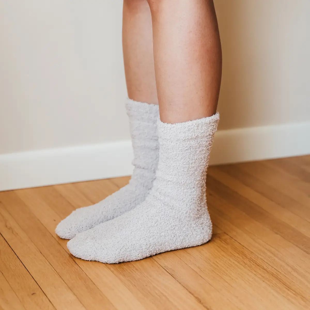 Cozy Cloud Socks - Ivory - Image 2