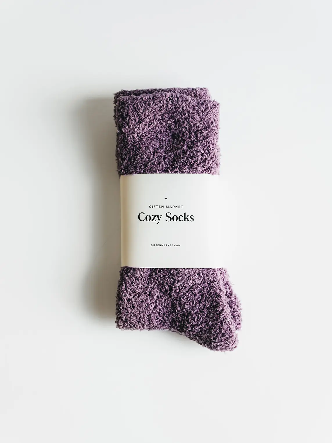 Cozy Cloud Socks - Plum - Image 2
