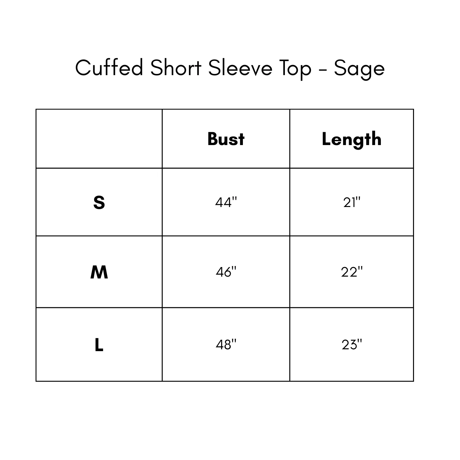 Cuffed Short Sleeve Top - Sage - Image 8