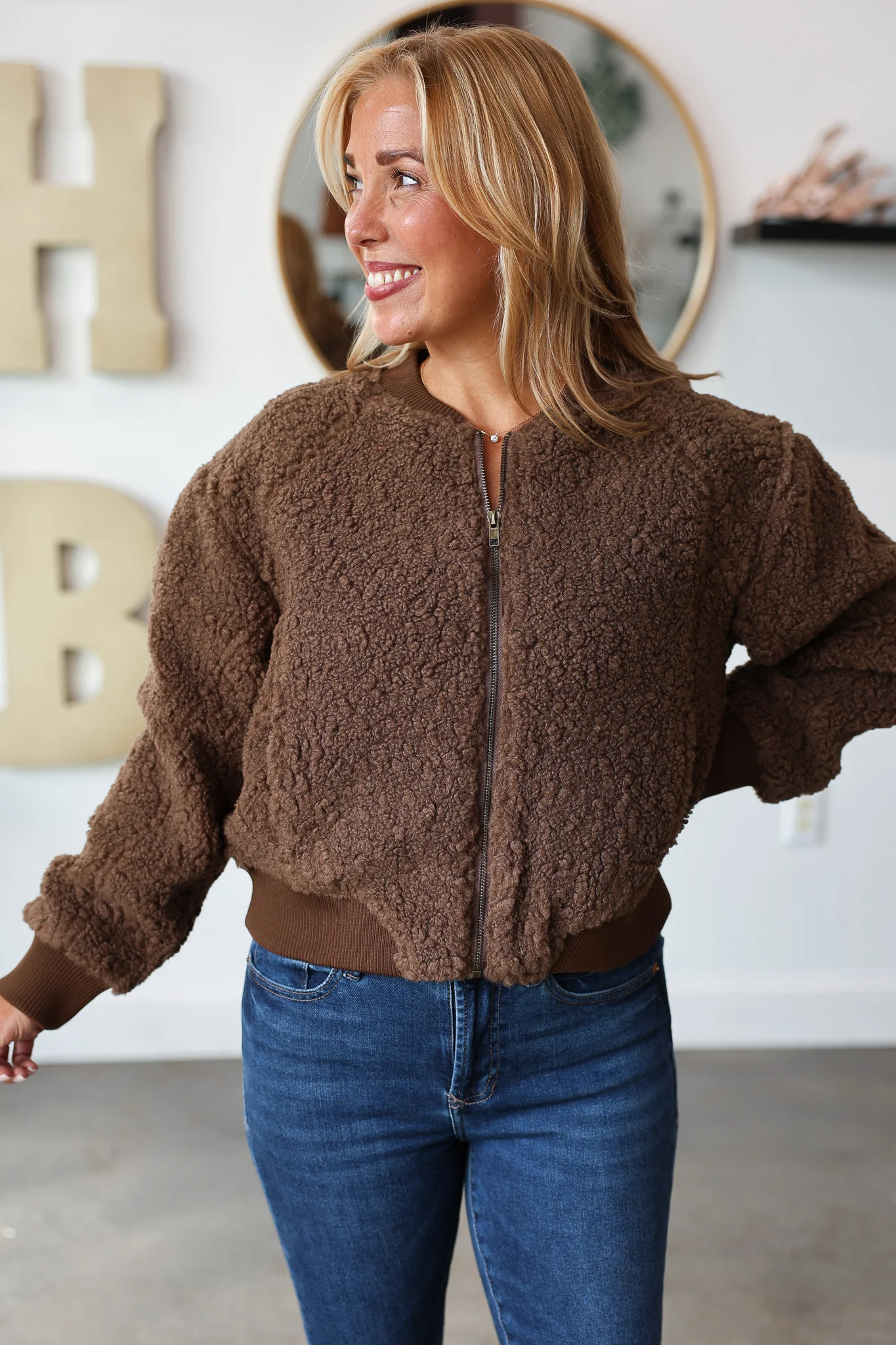 Dear John Felicia Jacket - Toasted Walnut - Image 3