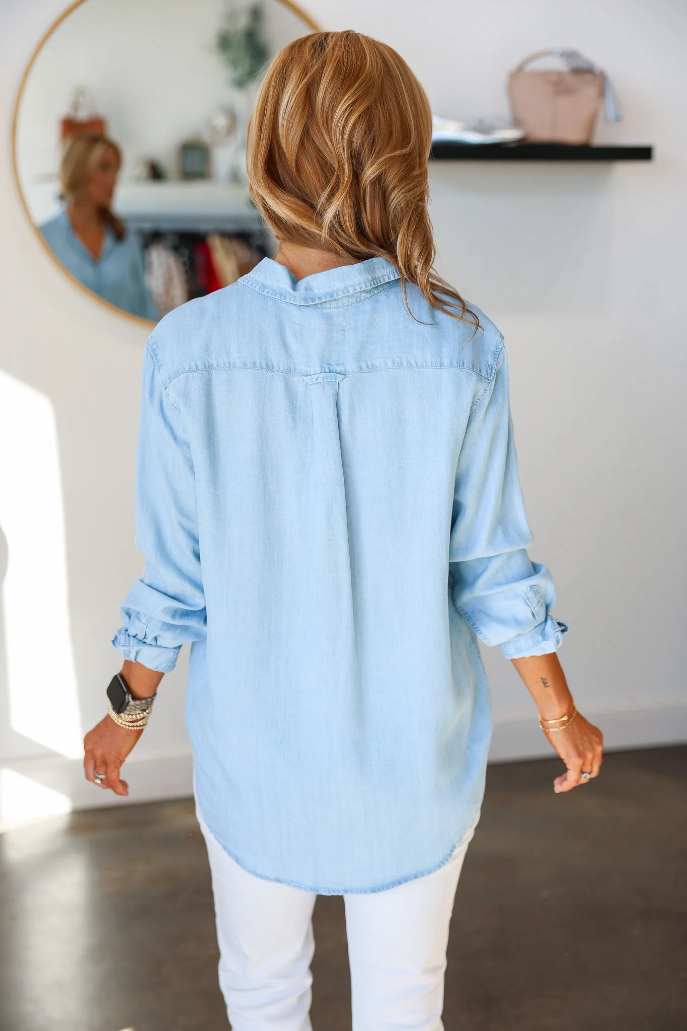 Dear John Galina Button Down Top - Skyway - Image 6