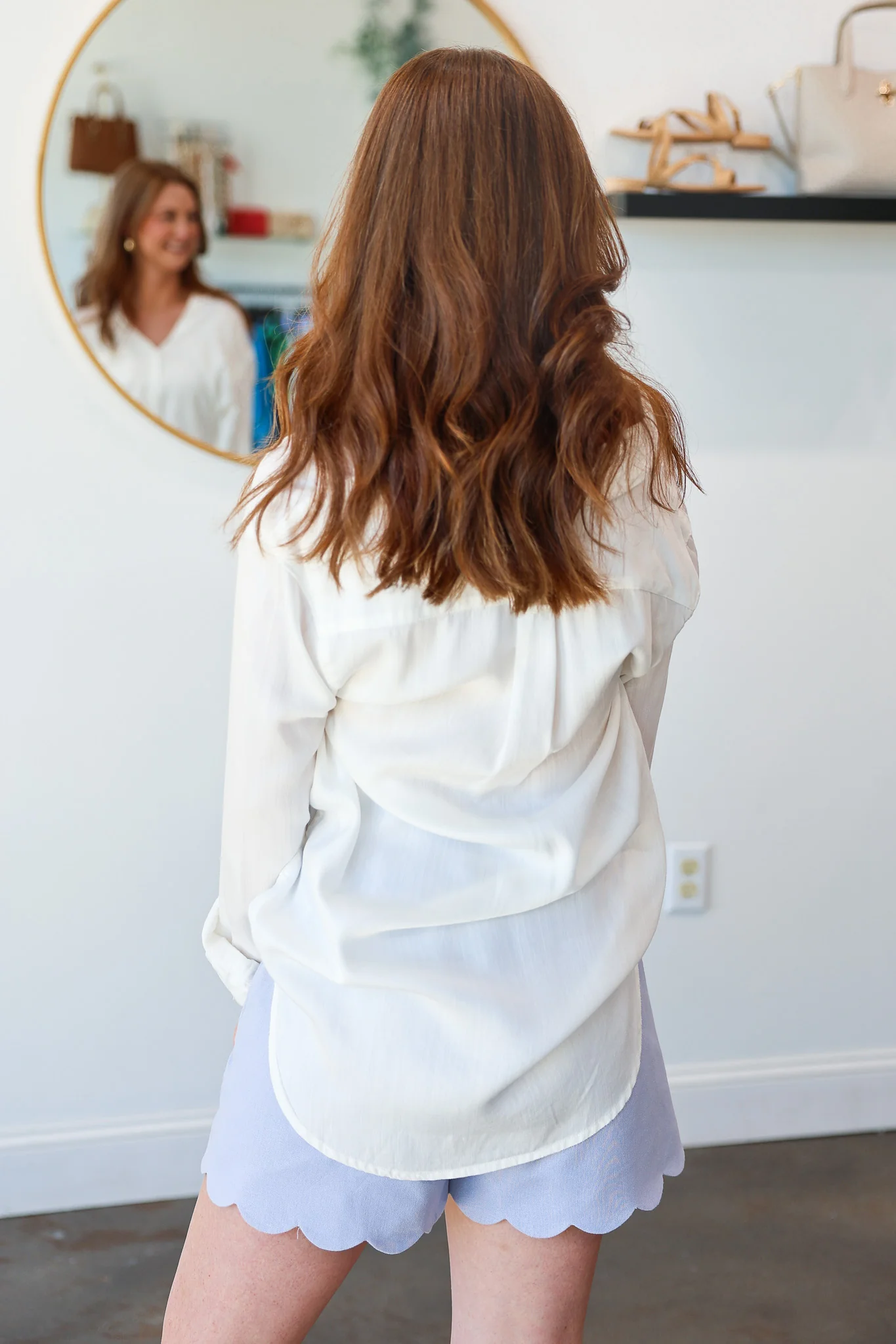 Dear John Galina Button Down Top - White - Image 7