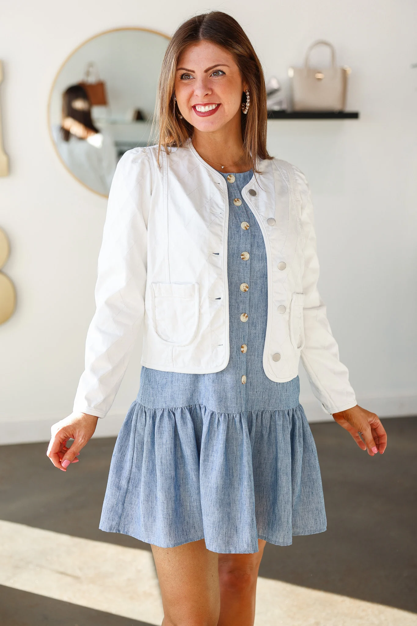 Dear John Kit Jacket - White - Image 4