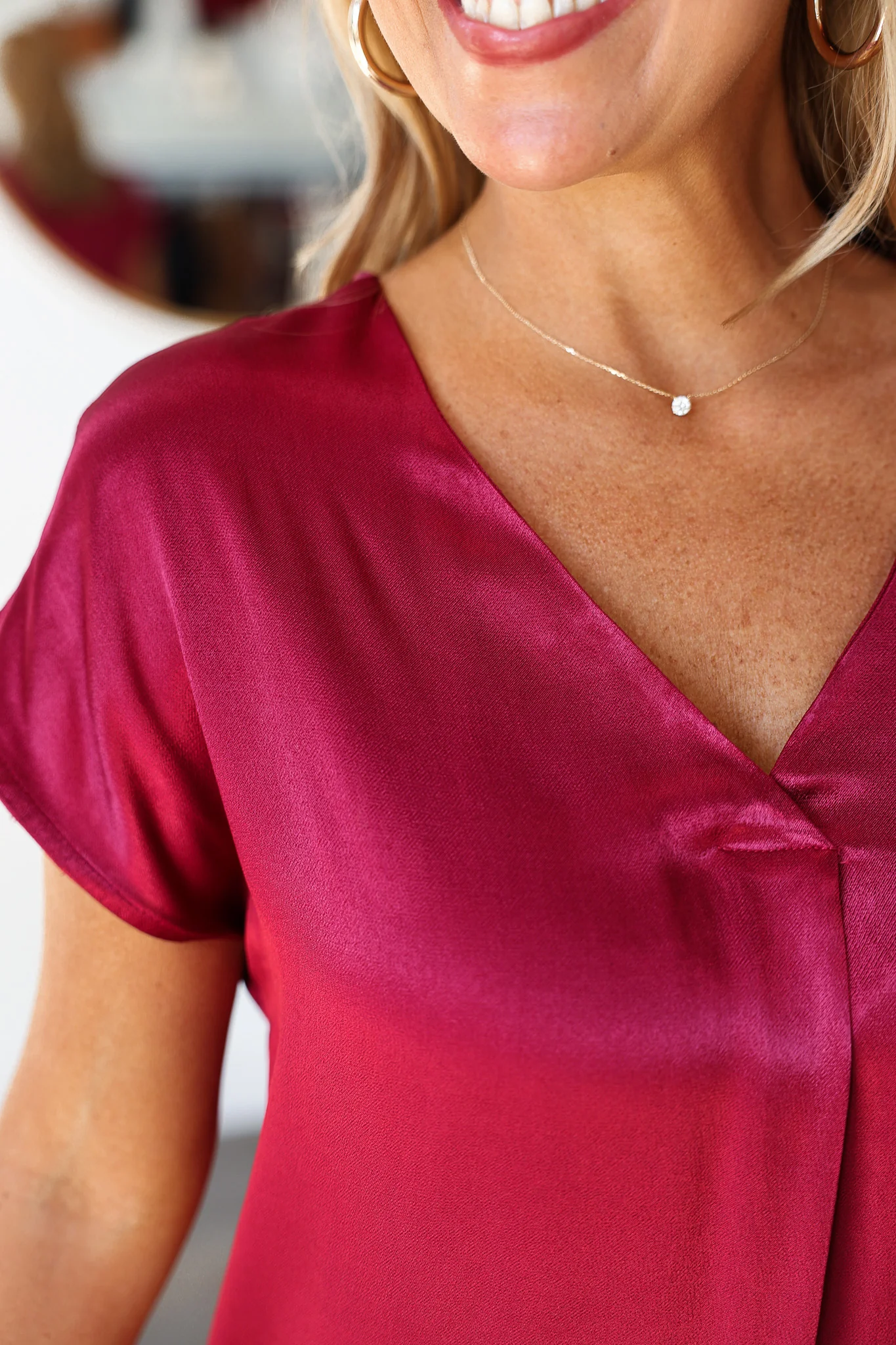 Dear John Kristen Top - Red - Image 6