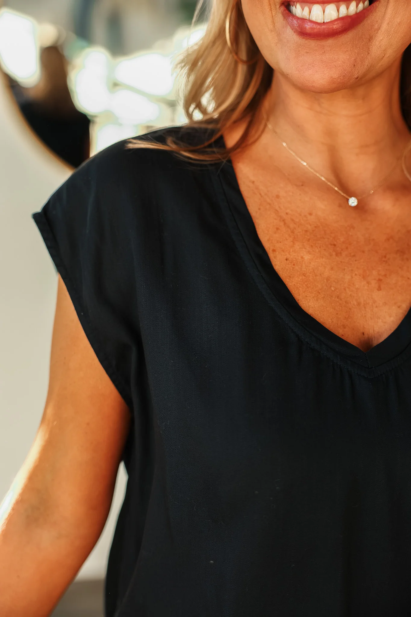 Dear John Yanis Top - Black - Image 7