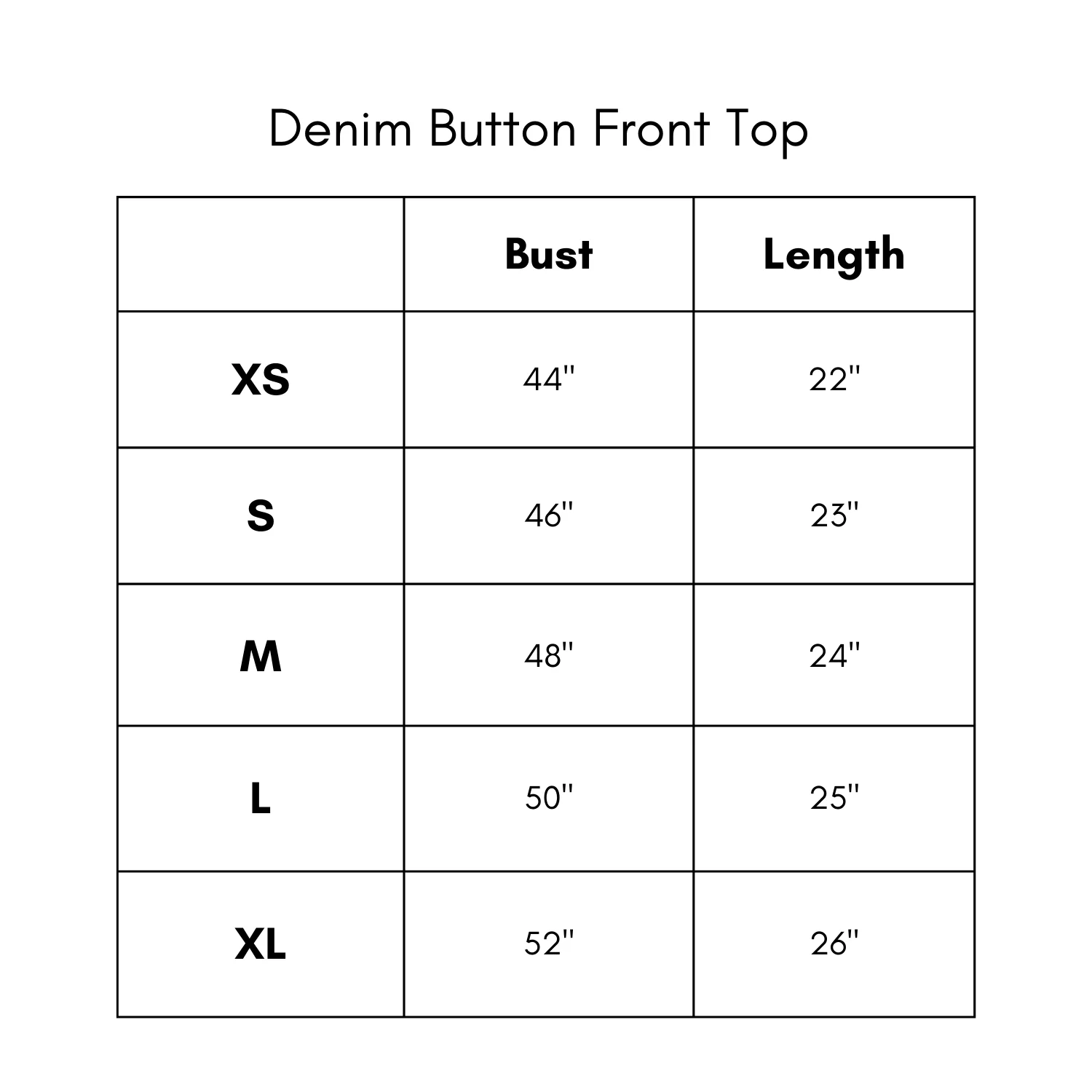 Denim Button Front Top - Image 8