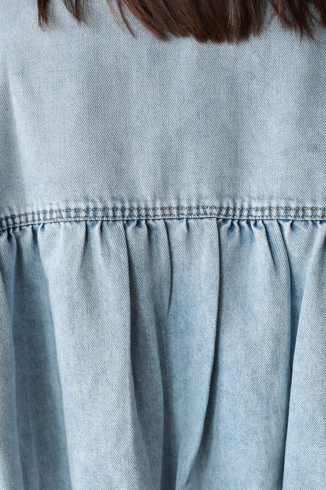 Denim Oversized Jacket - Image 8