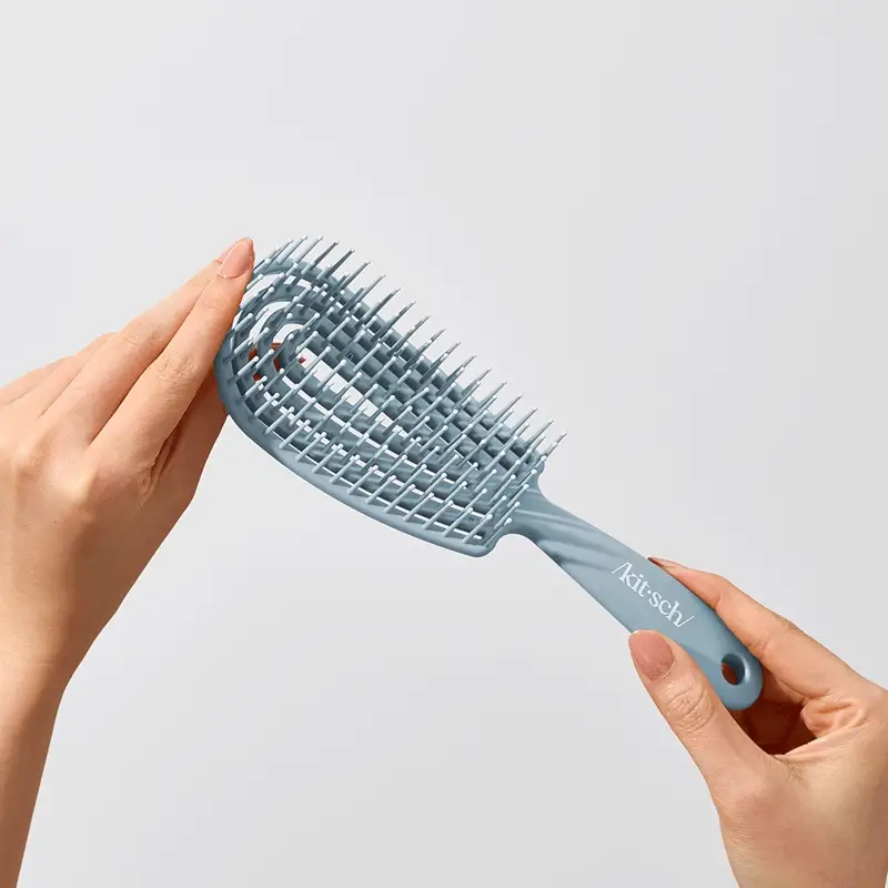 Detangling Flexi Brush - Haze Blue - Image 4