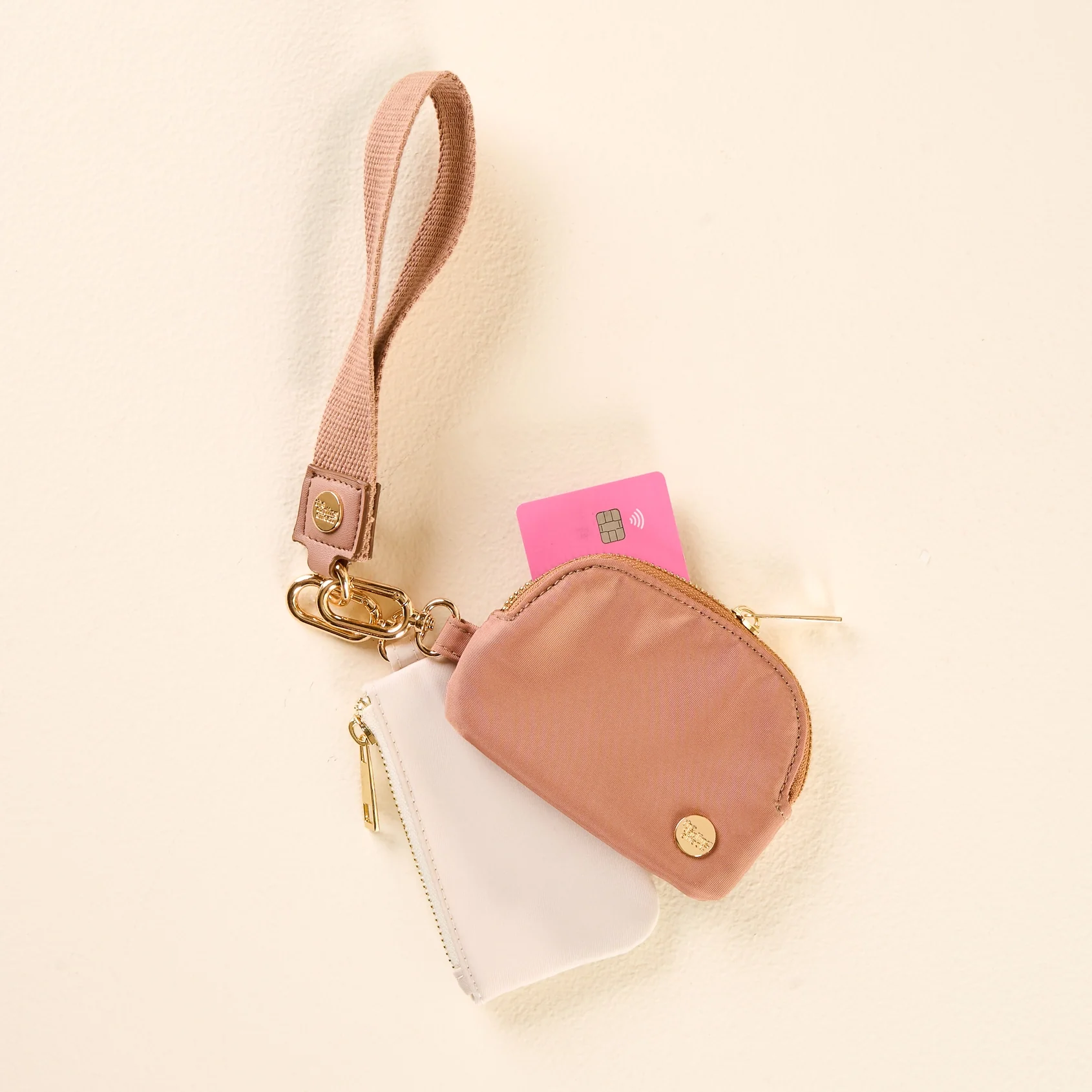 Dynamic Duo Pouch - Beige