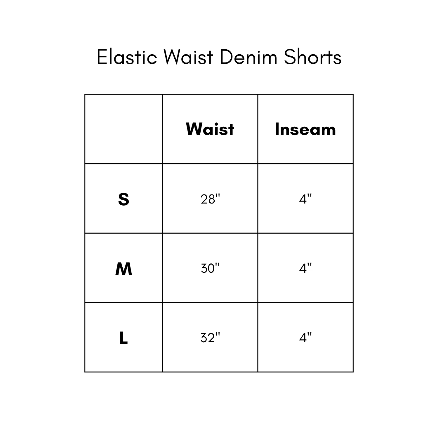 Elastic Waist Denim Shorts - Image 9
