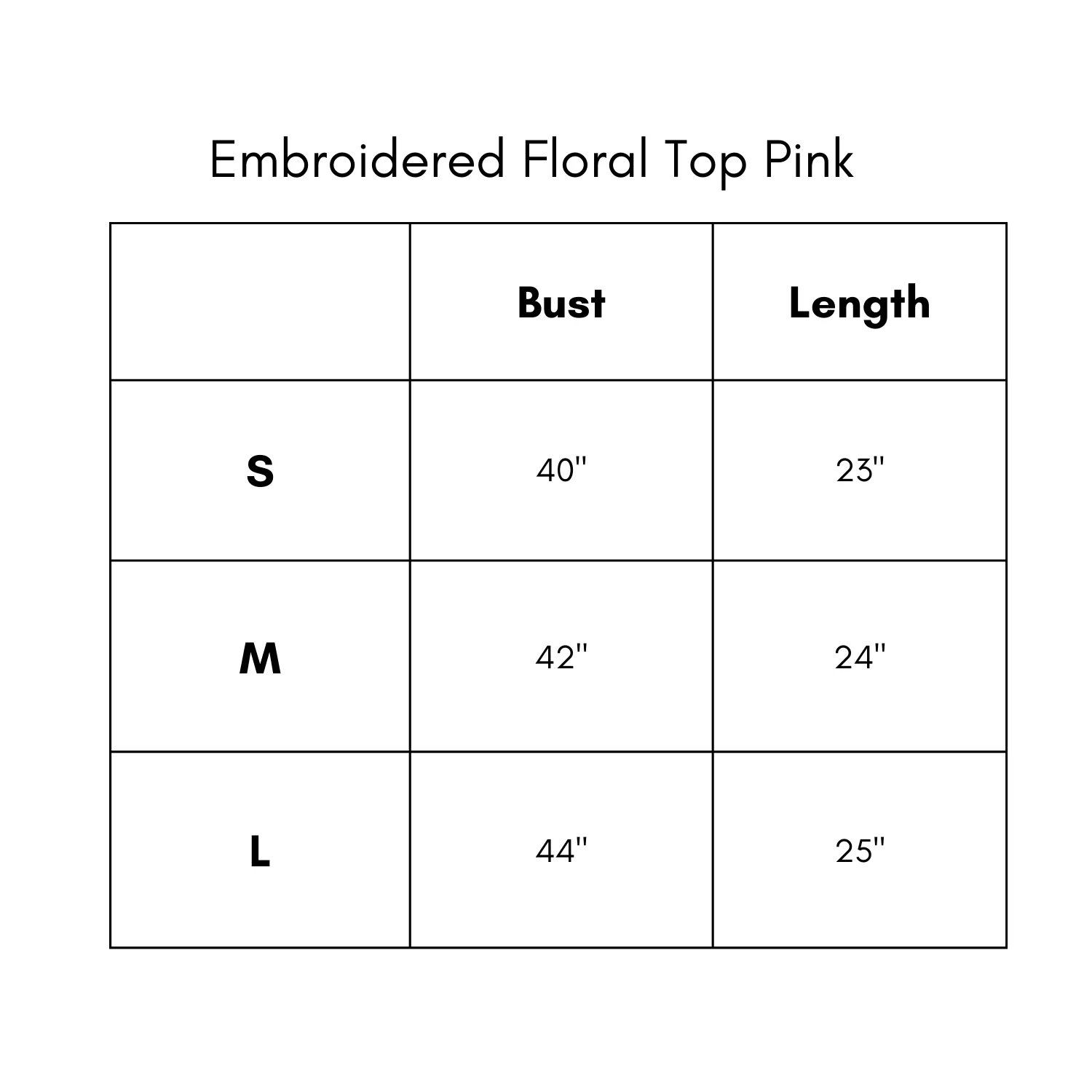 Embroidered Floral Top - Pink - Image 7