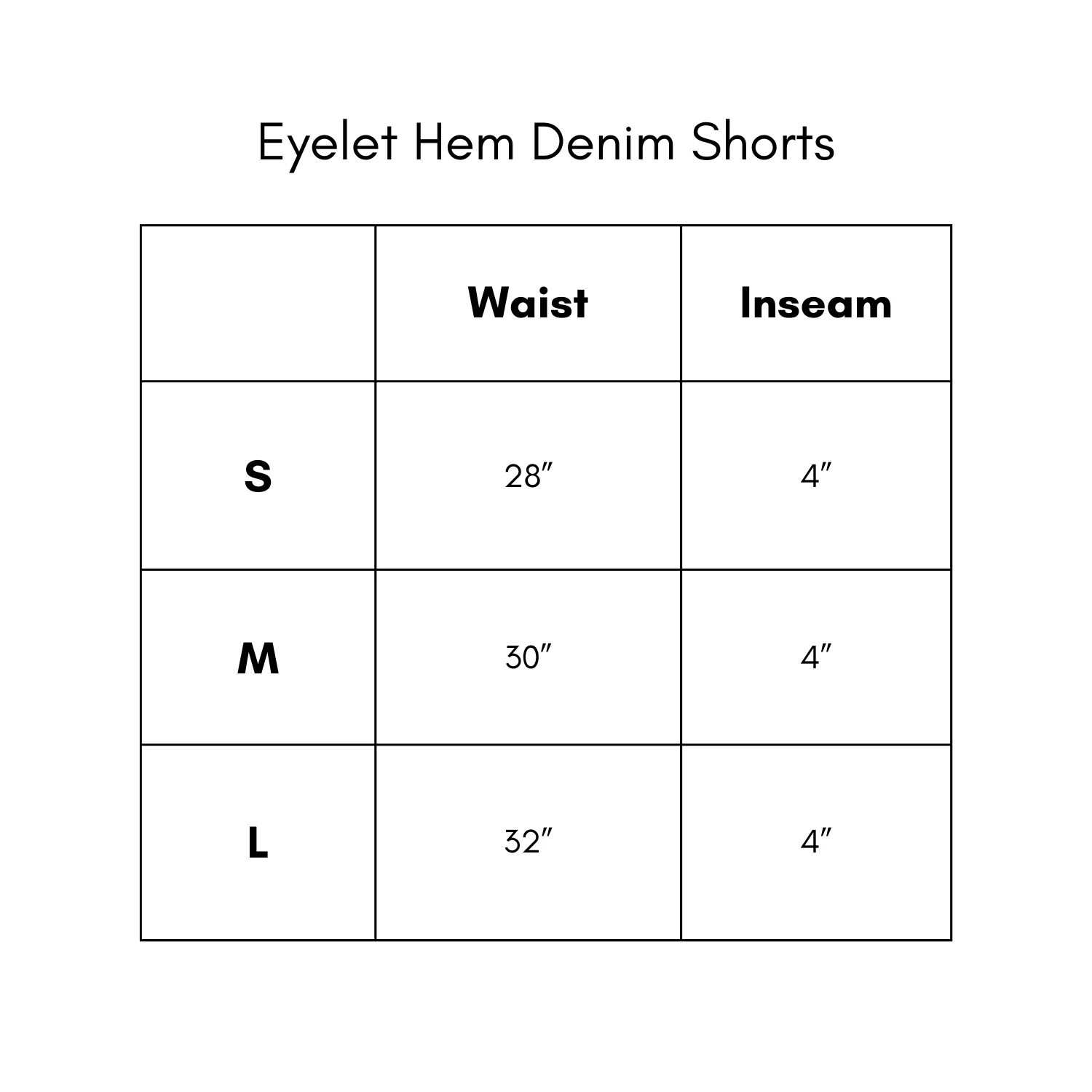 Eyelet Hem Denim Shorts - White - Image 7
