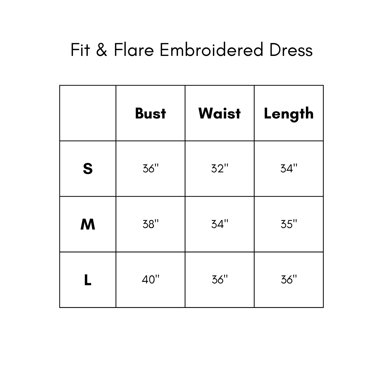 Fit & Flare Embroidered Dress - Light Blue - Image 9