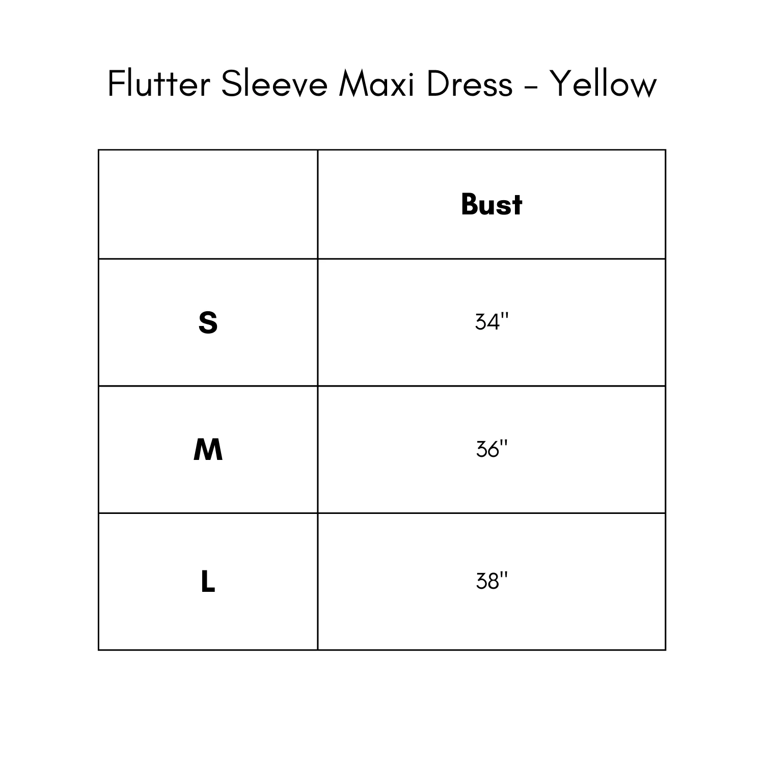 Flutter Sleeve Maxi Dress - Yellow - Image 8