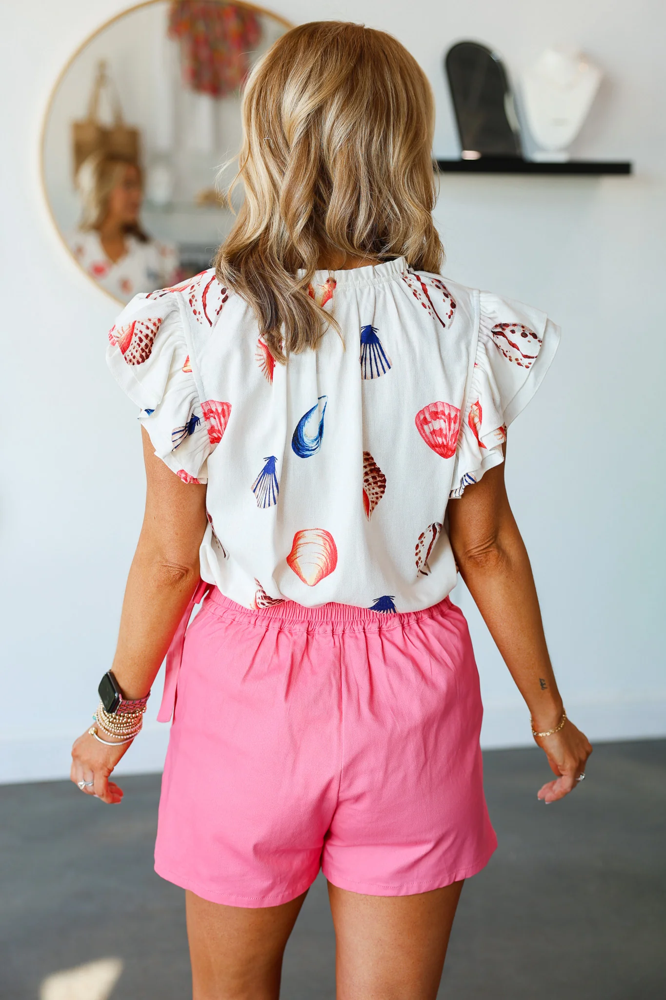 Flutter Sleeve Shell Top - Image 5