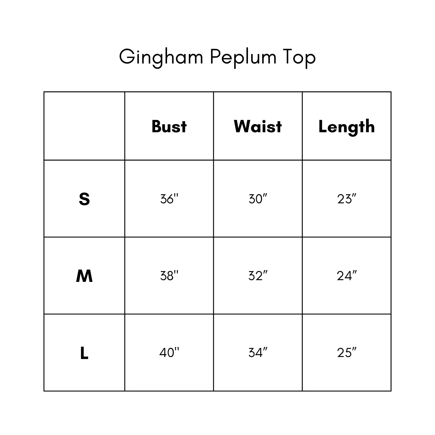 Gingham Peplum Top - Pink - Image 8