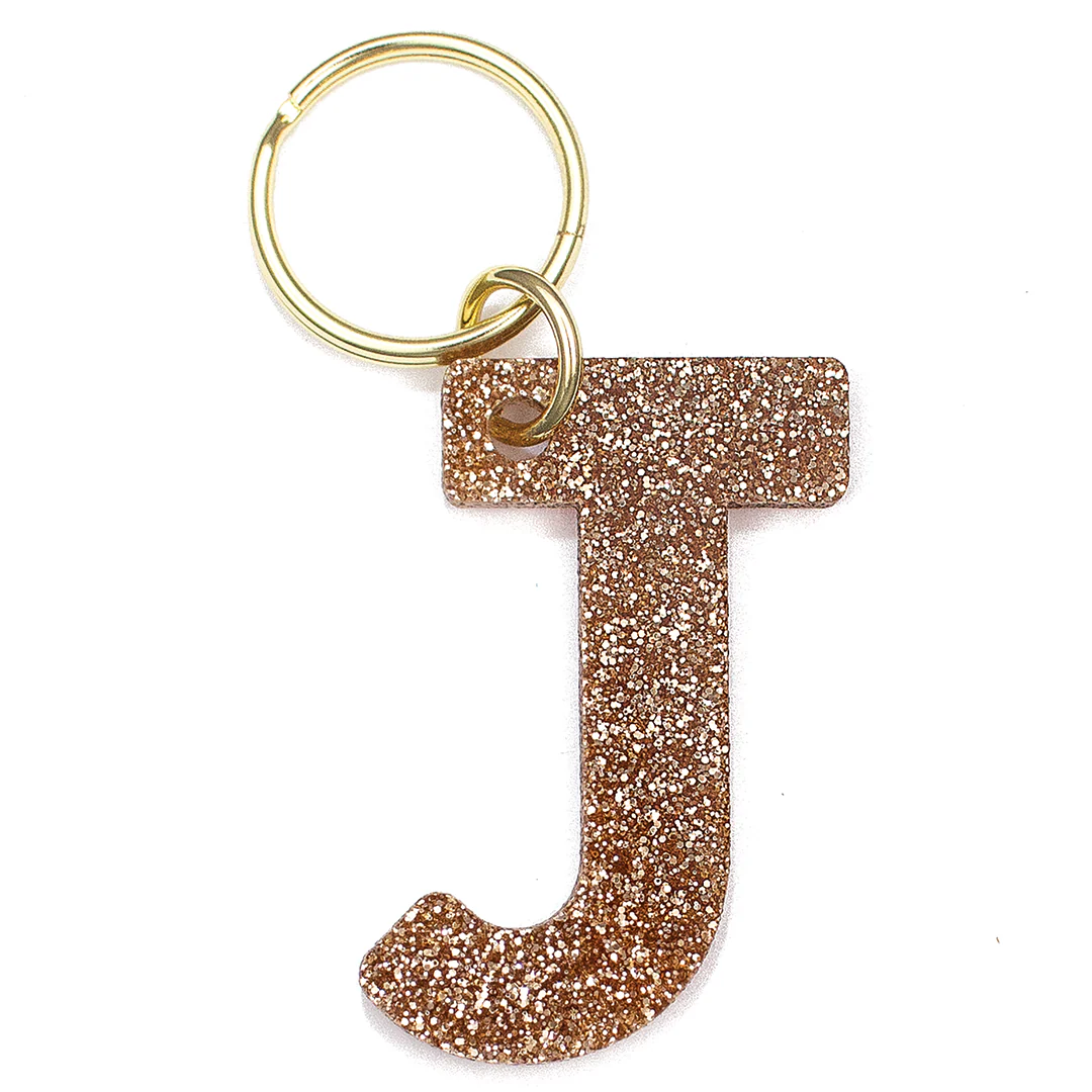 Glitter Keychain - LETTER - Image 10