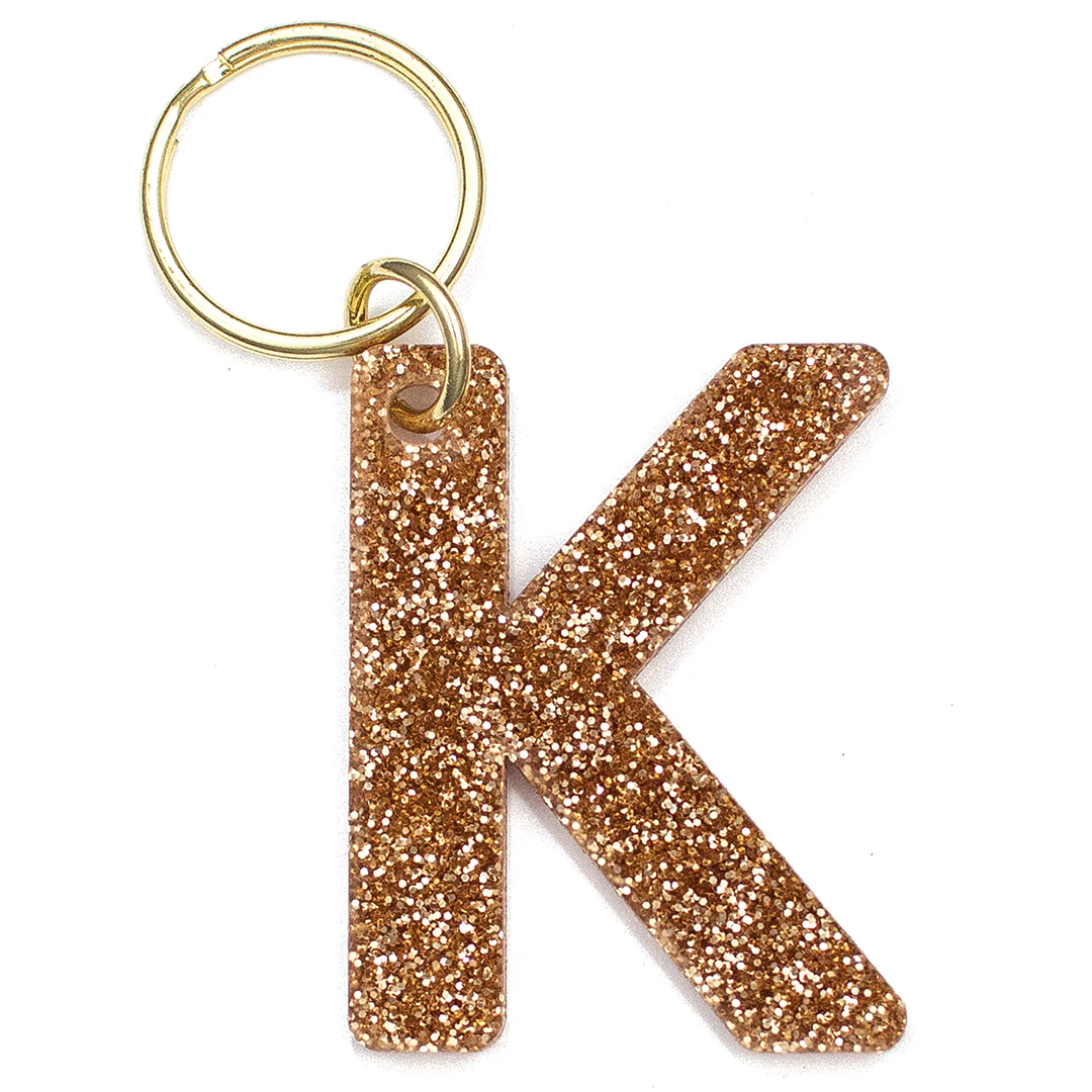 Glitter Keychain - LETTER - Image 11