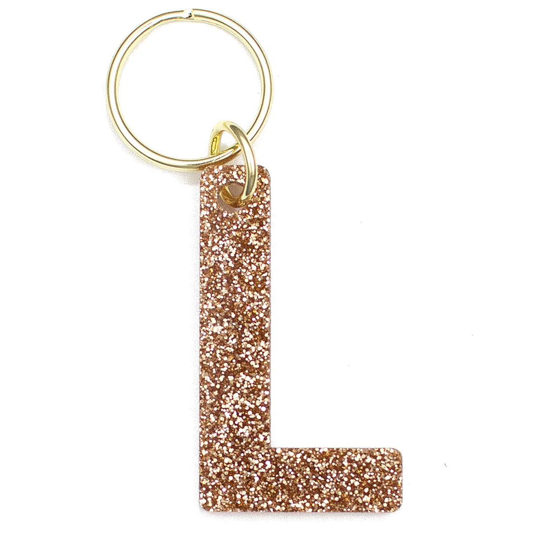 Glitter Keychain - LETTER - Image 12