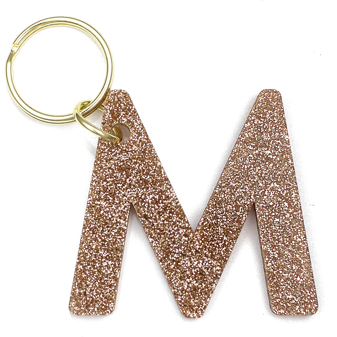 Glitter Keychain - LETTER - Image 13