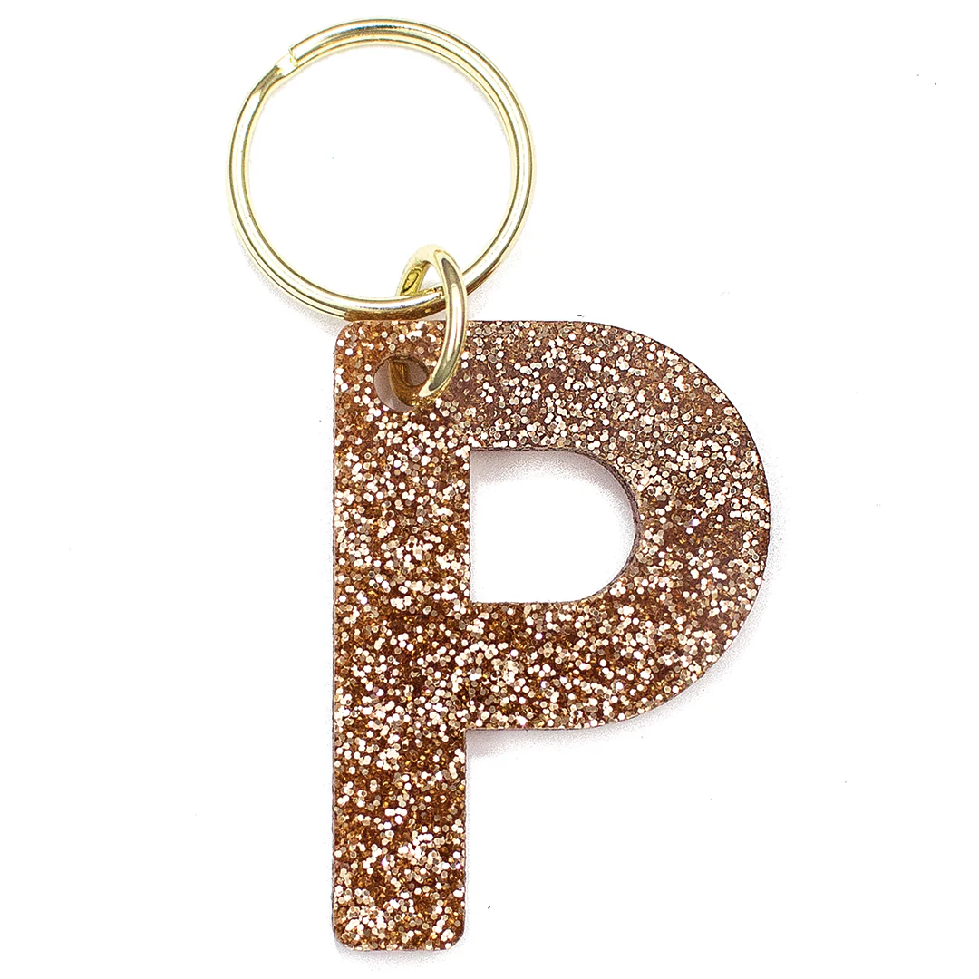 Glitter Keychain - LETTER - Image 16