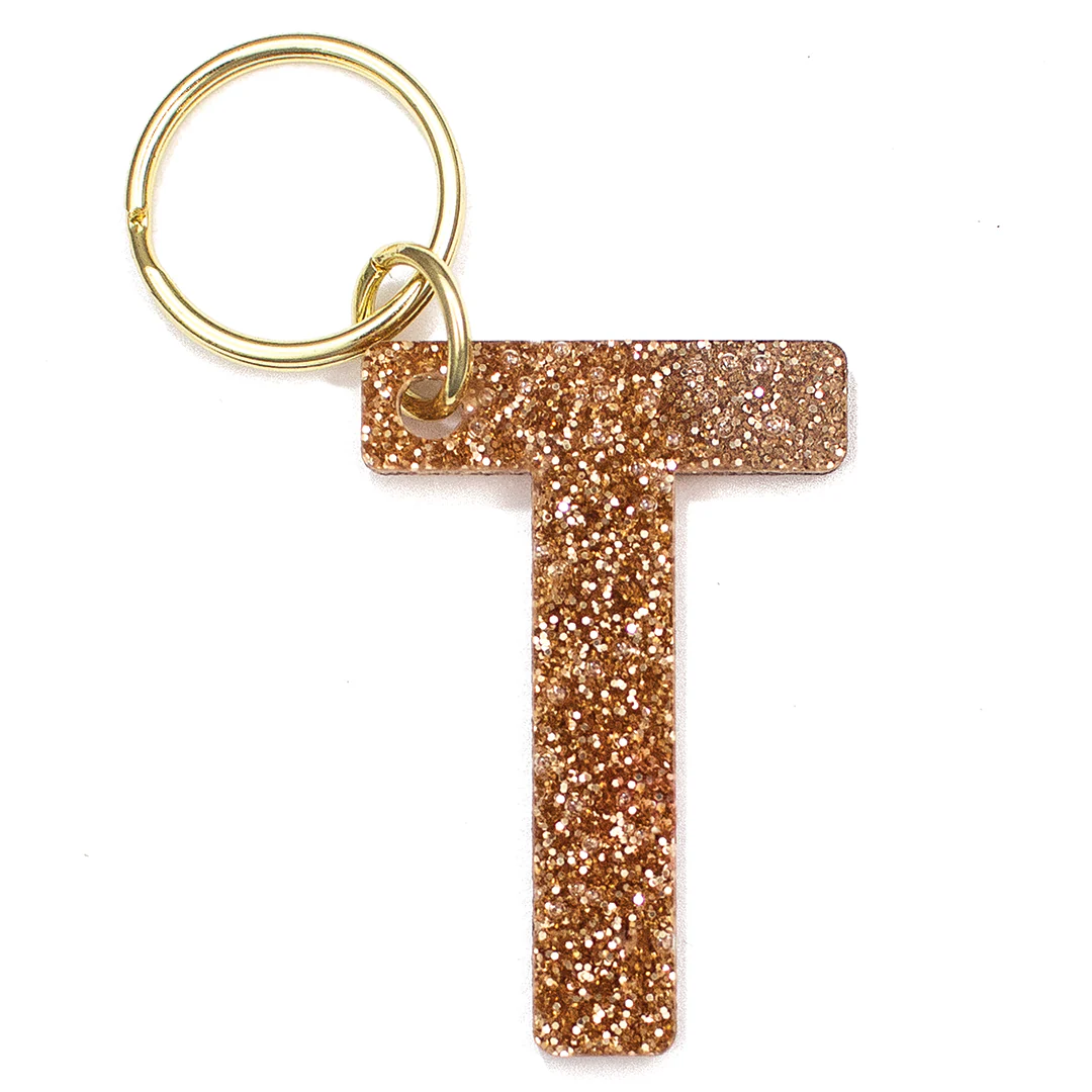 Glitter Keychain - LETTER - Image 19