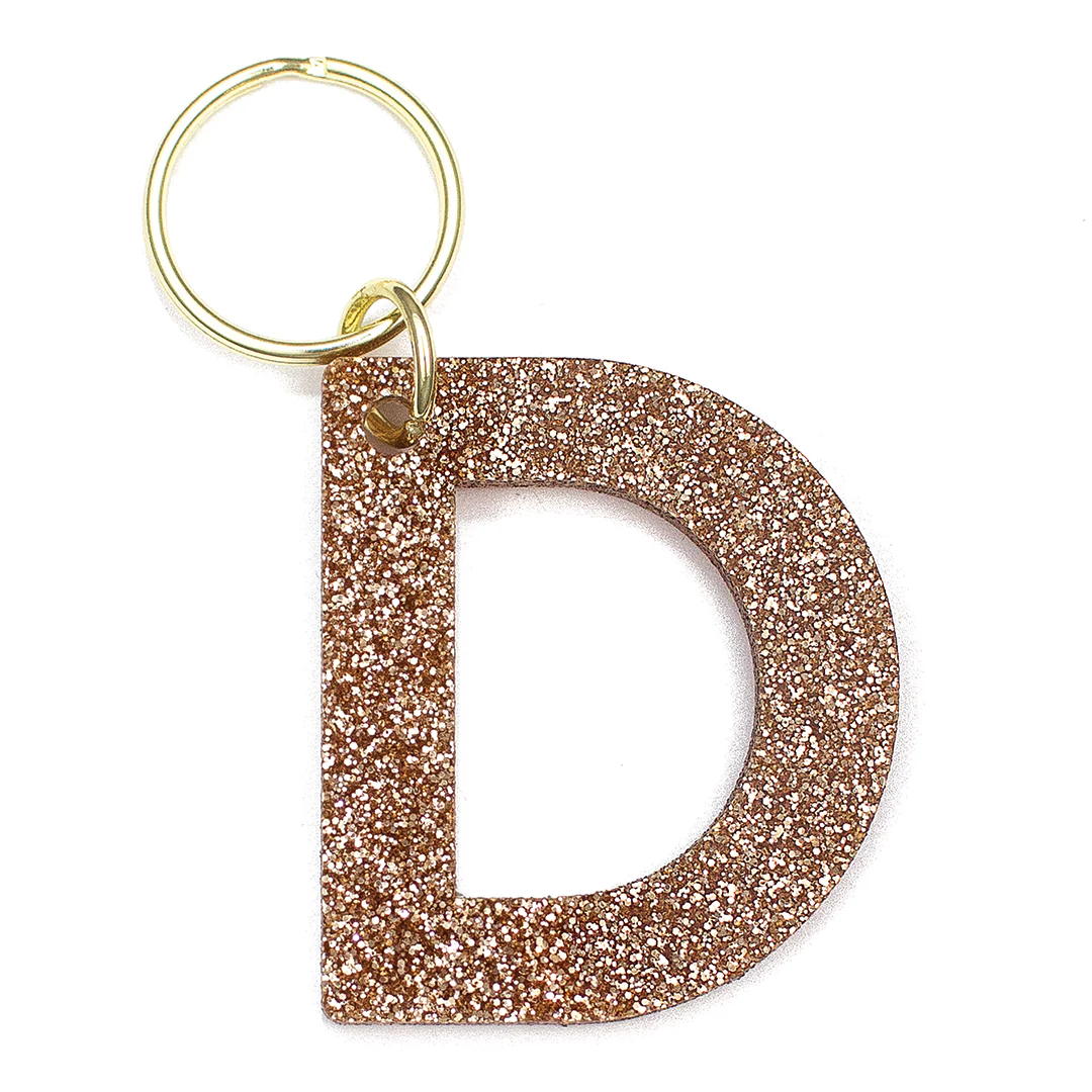 Glitter Keychain - LETTER - Image 4