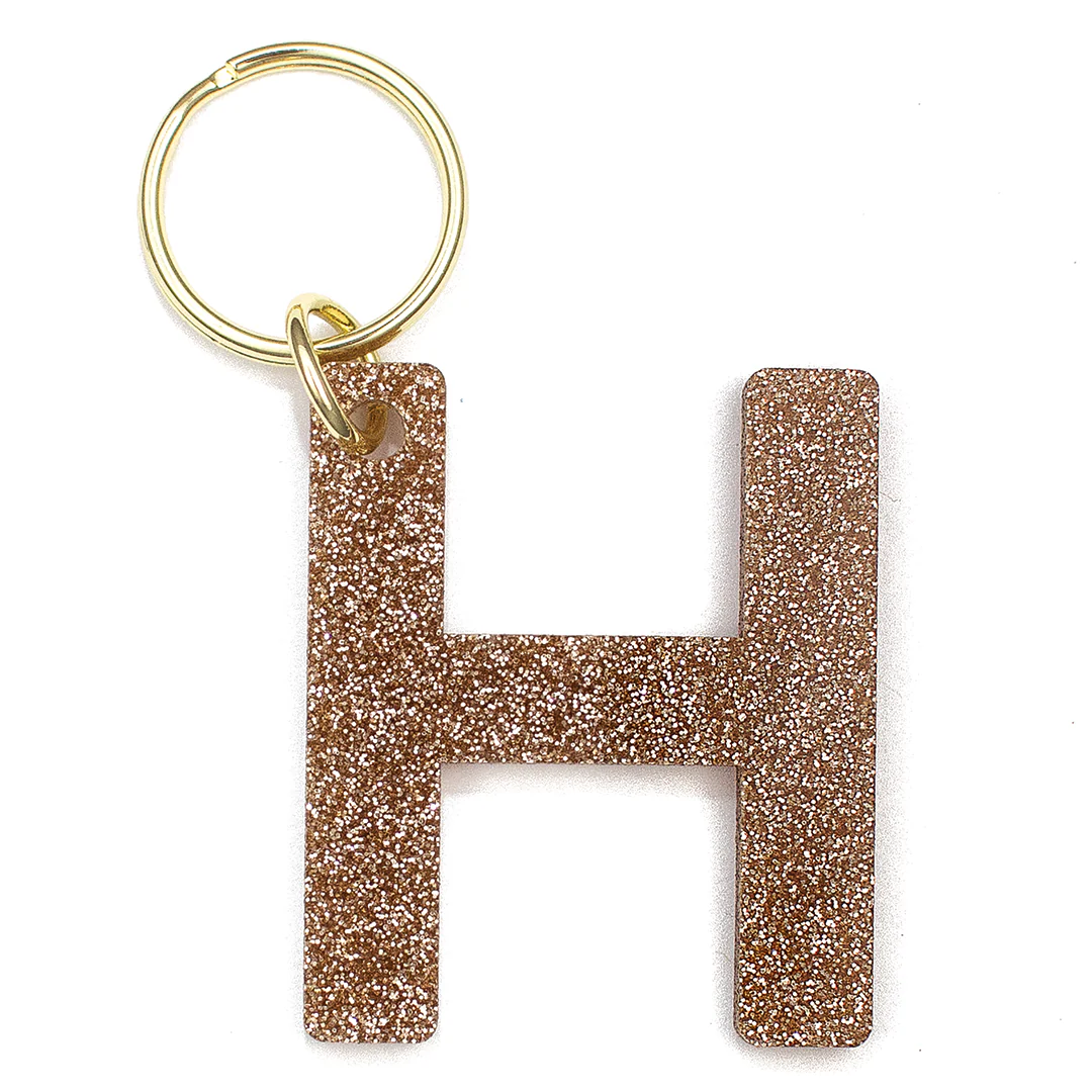 Glitter Keychain - LETTER - Image 8