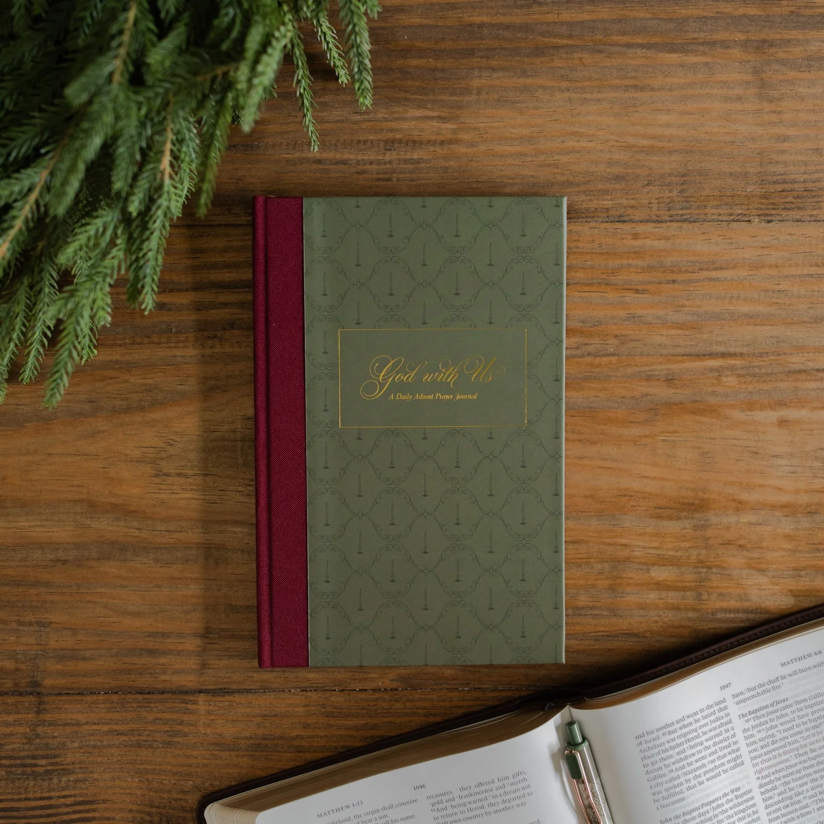 God with Us: A Daily Advent Prayer Journal