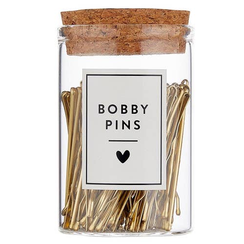 Gold Bobby Pins (100 pcs) - Image 3