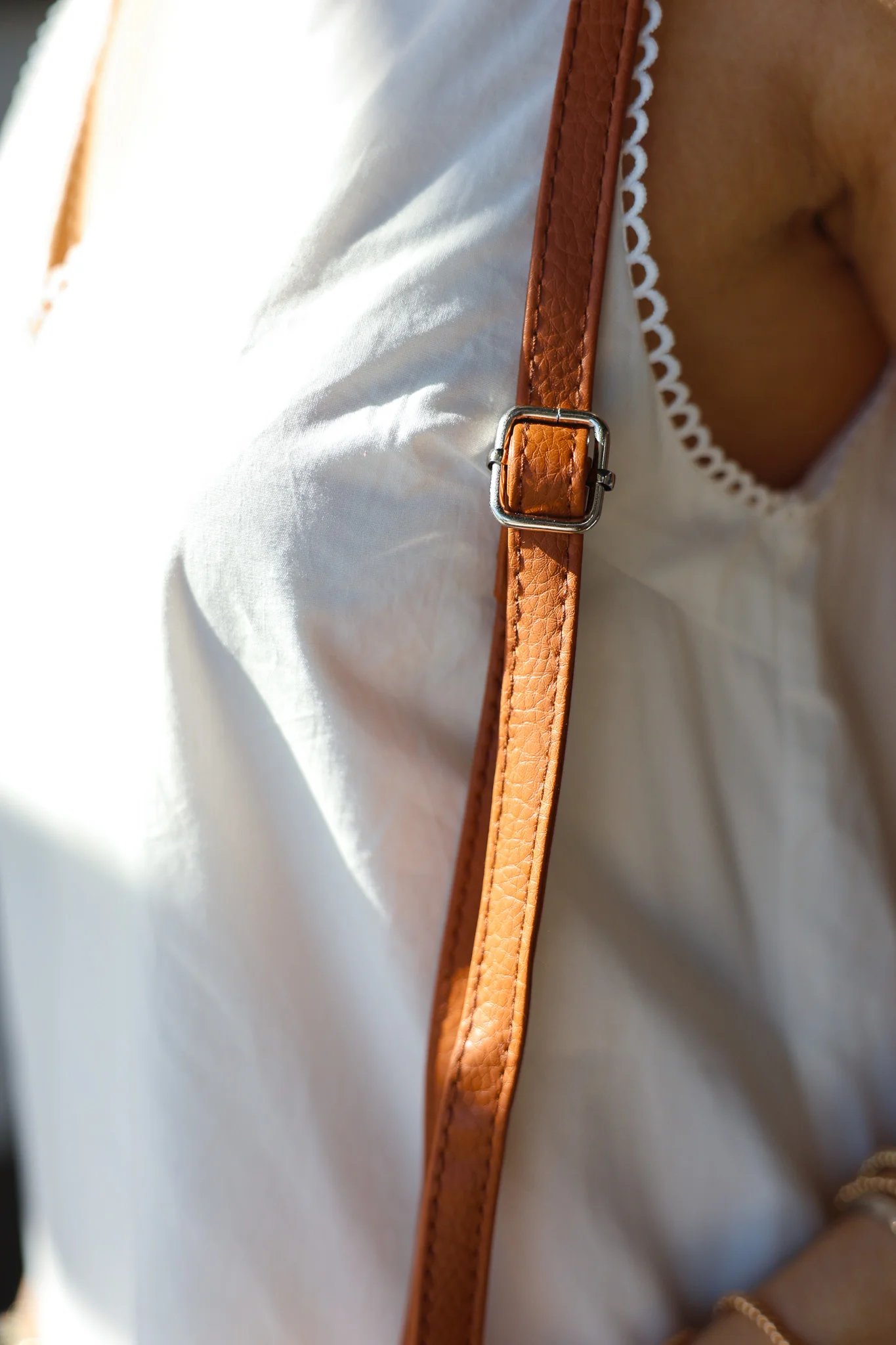 Straw Crossbody/Clutch - Black - Image 3