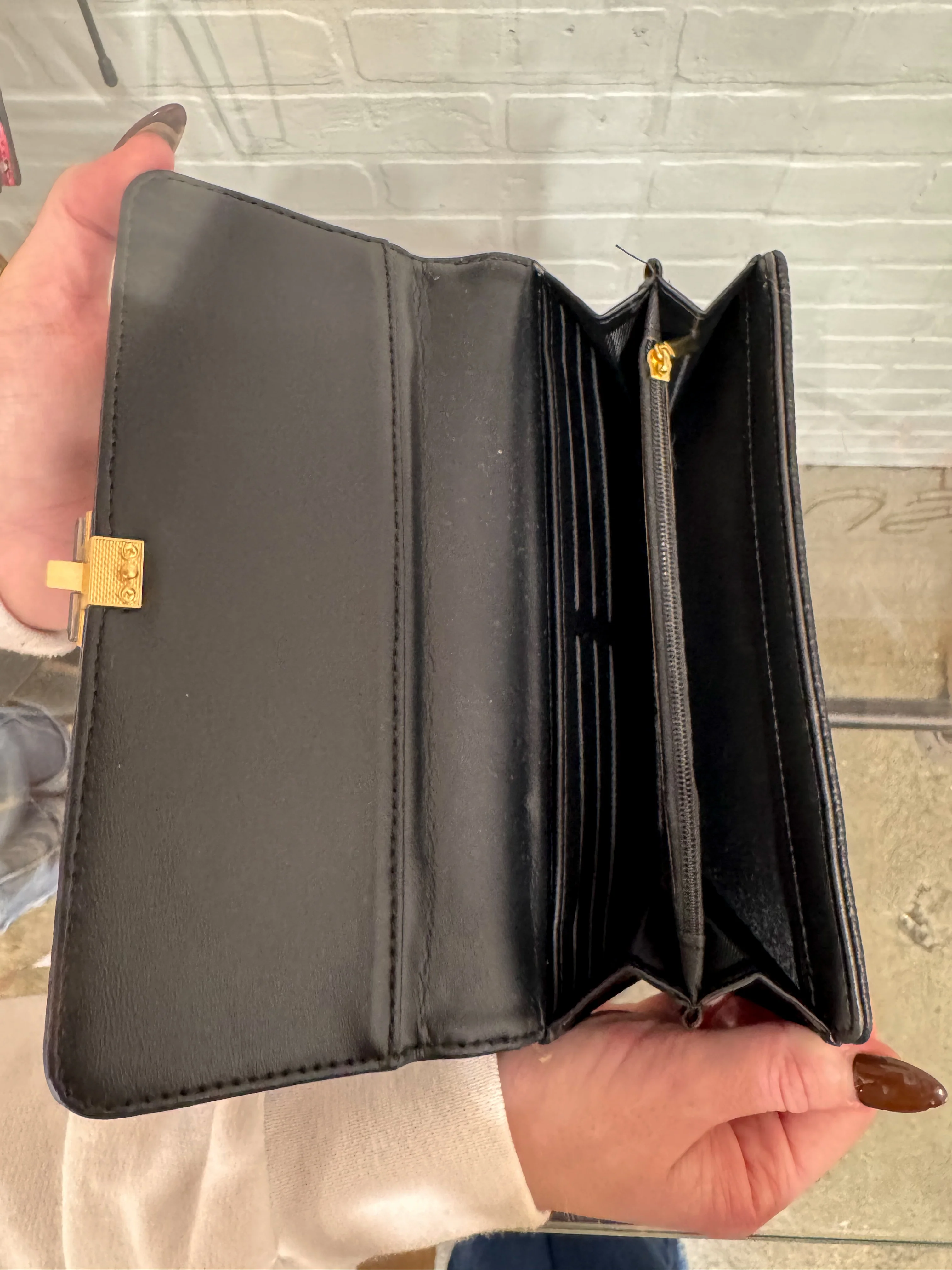 Melissa Large Wallet - Black - Image 2