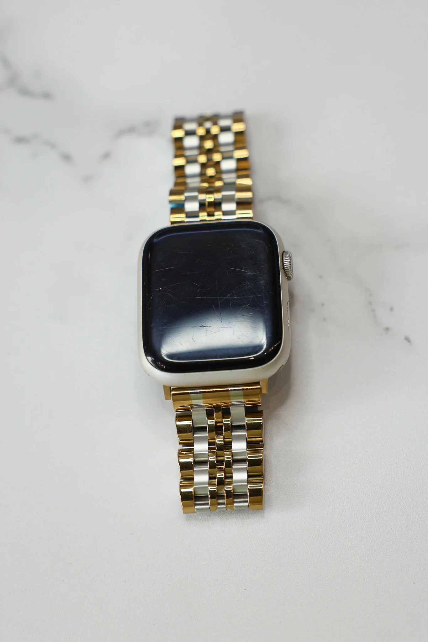 Mixed Metal Apple Watch Strap - Image 3