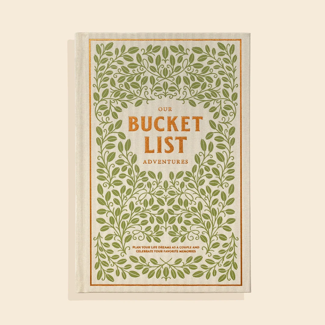 Our Bucket List Adventures: A Guided Journal For Couples