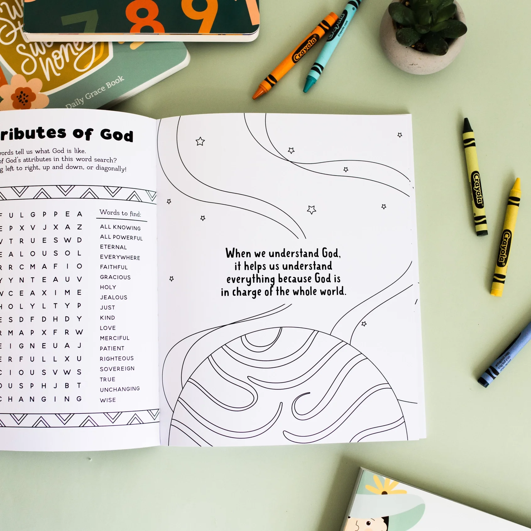 Our Great God | Coloring Book - Kids - Image 2