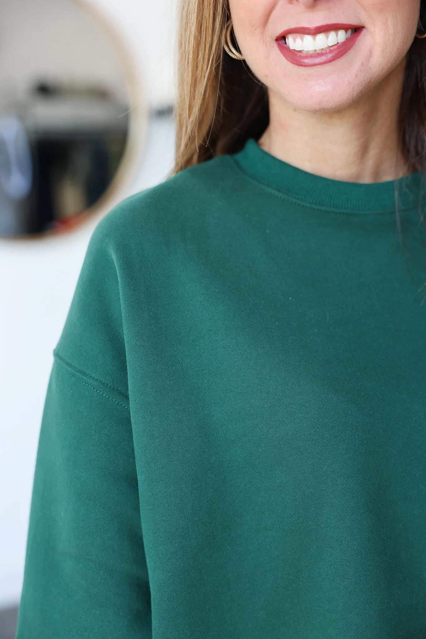 Oversized Sweatshirt - Hunter - Image 8