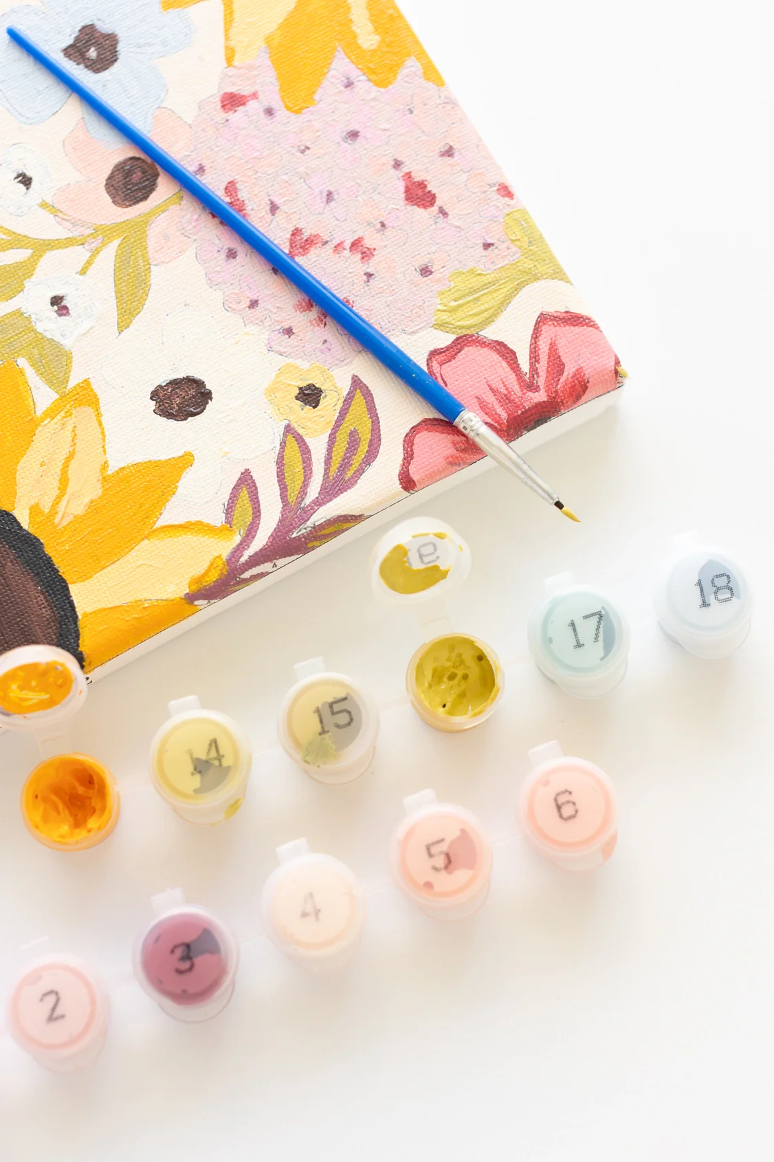 Paint By Number Kit - Rainbow Garden - Image 3