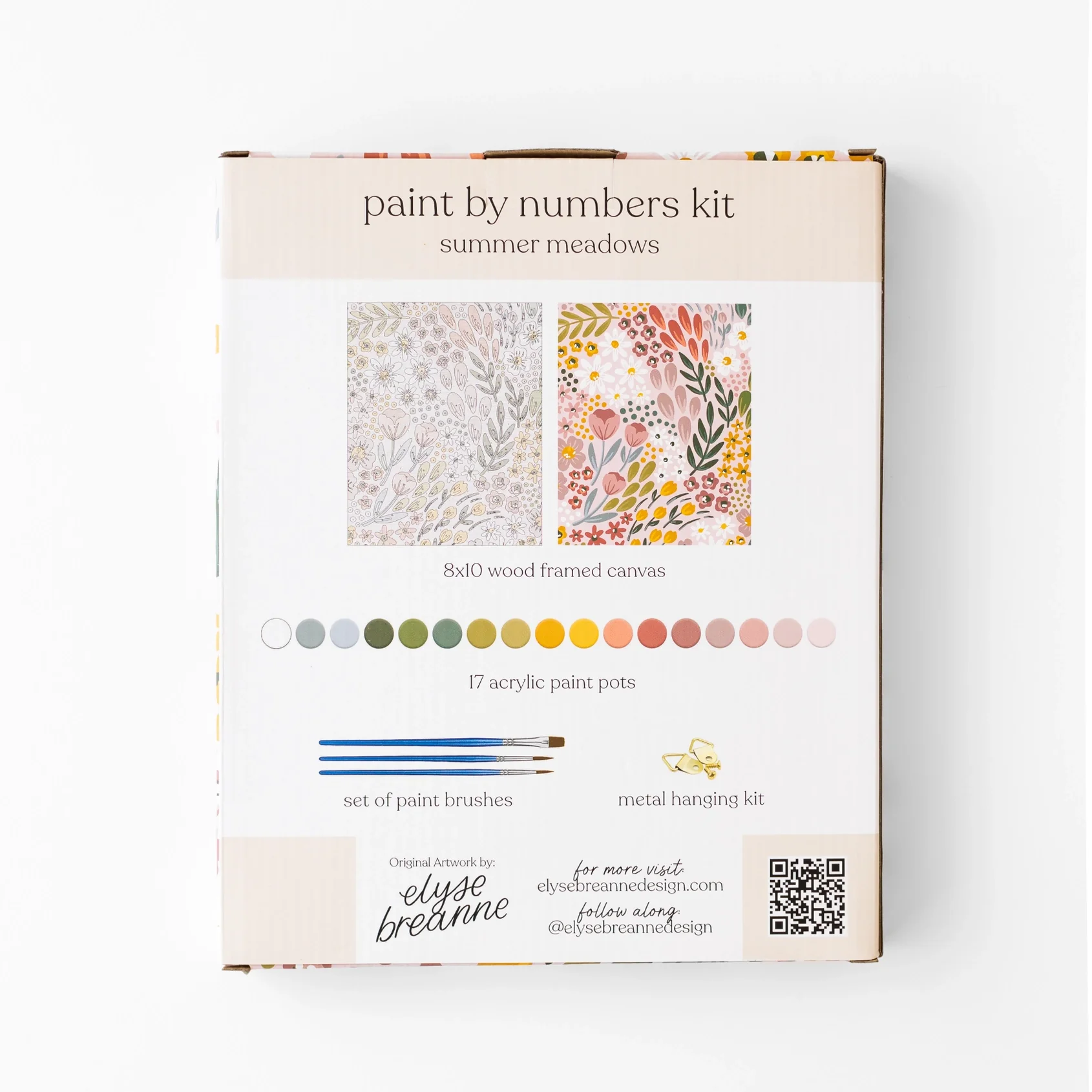 Paint By Number Kit - Summer Meadows - Image 3