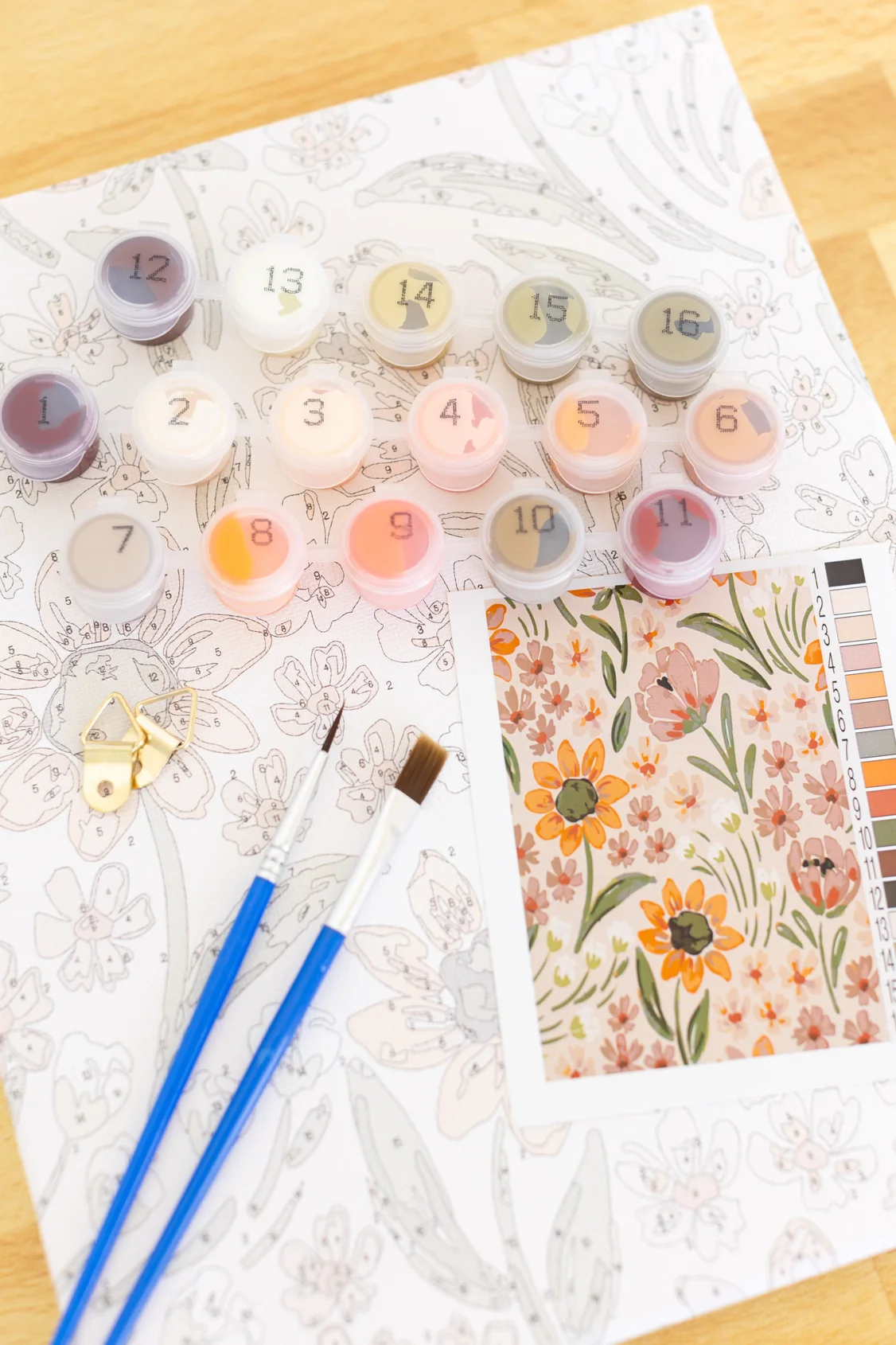 Paint By Number Kit - Sunny Poppies - Image 3