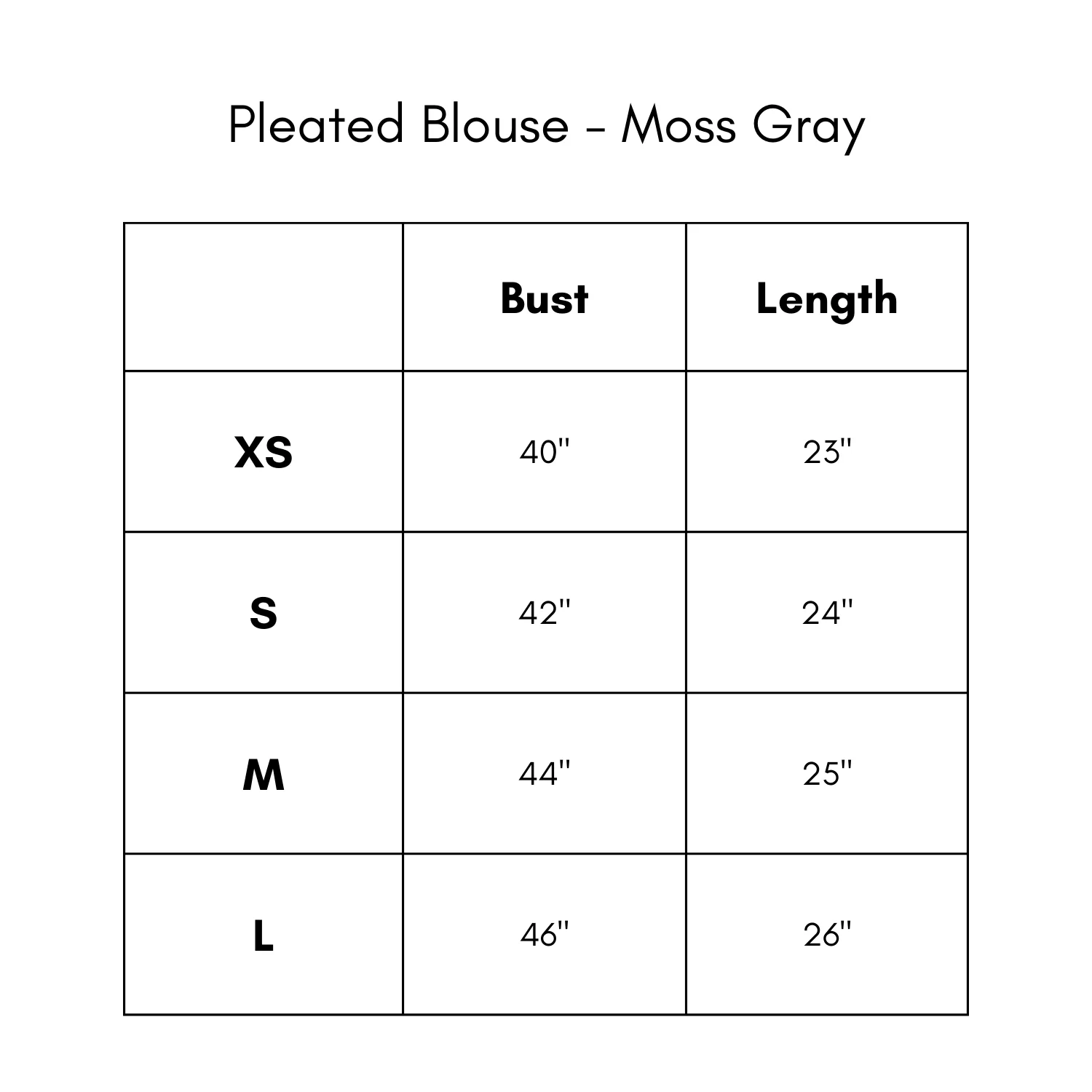 Pleated Blouse - Moss Gray - Image 8